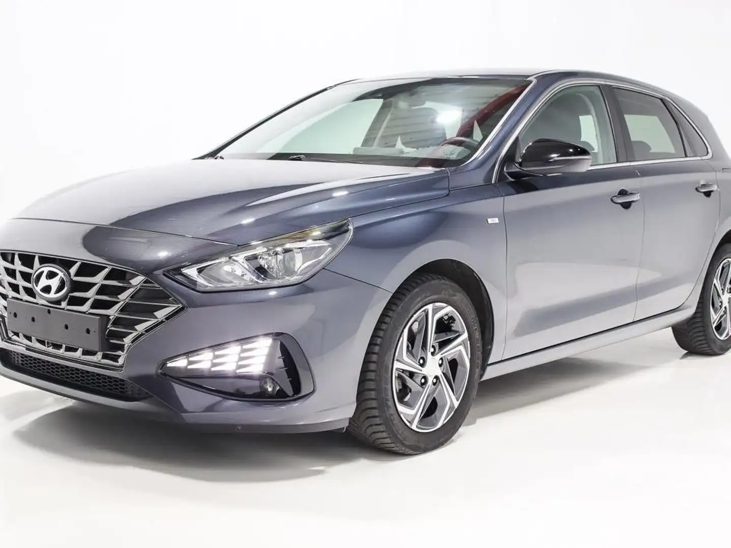 Hyundai i30 i30 1.0 Hybrid 120 pk NAVI CAMERA AIRCO CRUISE PDC Gris - 2