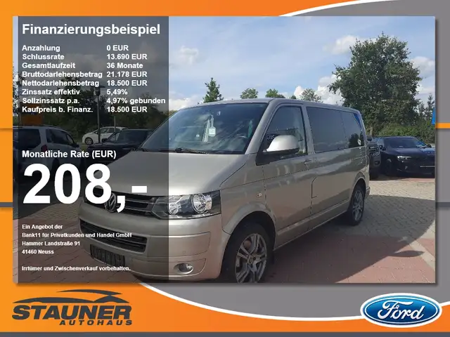 Volkswagen T5 Multivan T5 Bus 2.0 4Motion Multivan Comfortline Allrad