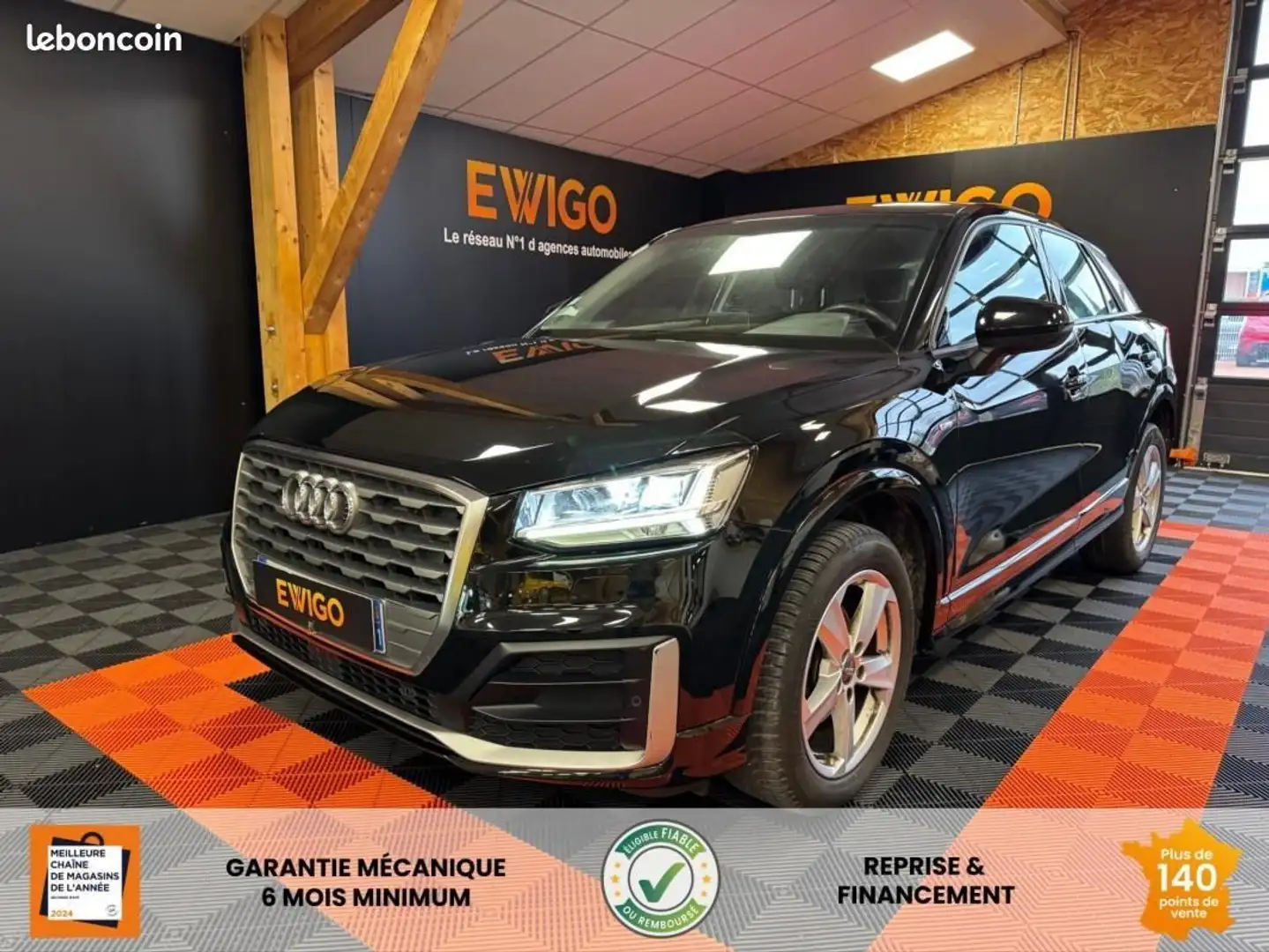 Audi Q2 30 TDI 116 BVM6 Sport Limited Noir - 1