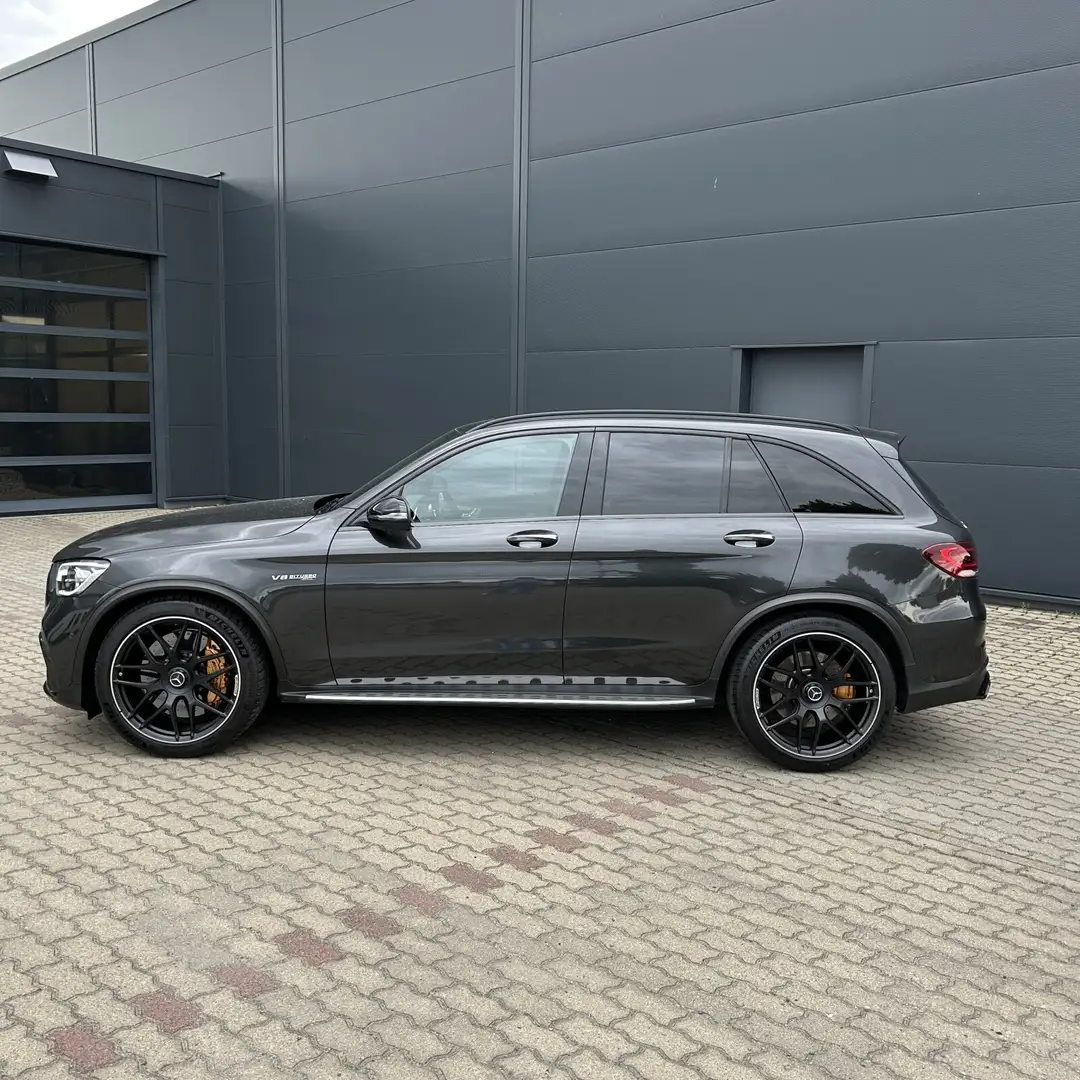 Mercedes-Benz GLC 63 AMG GLC 63 S Pano/Keramik/KeyG/Distr/HUD/Burm/Memory Grigio - 2