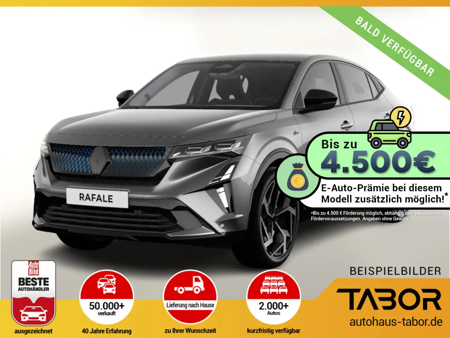 Renault Rafale Atelier Alpine PHEV 4x4 300 UVP-13%* Grau - 1