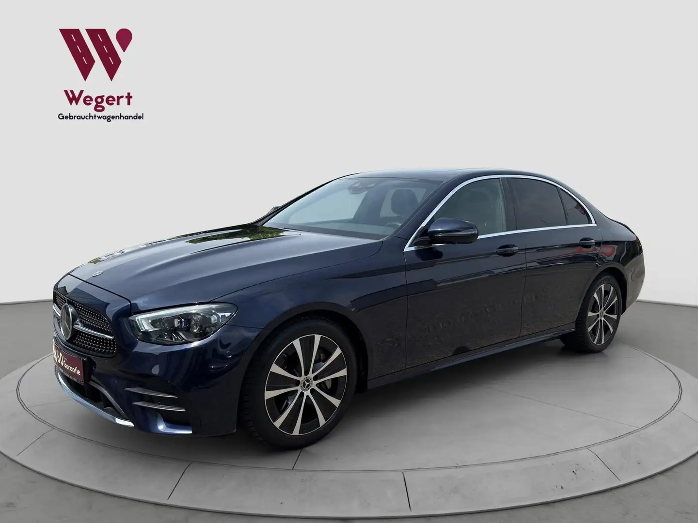 Mercedes-Benz E 450 4Matic*LUFT*AMG*360*DISTRO*CARPLAY*SPUR* Blau - 1