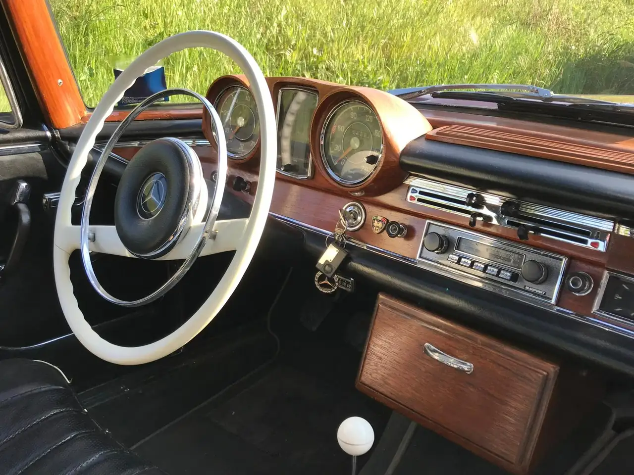 Mercedes-Benz 220 SE COUPE anno 1962 ROSSO BORDEAUX, foto 6
