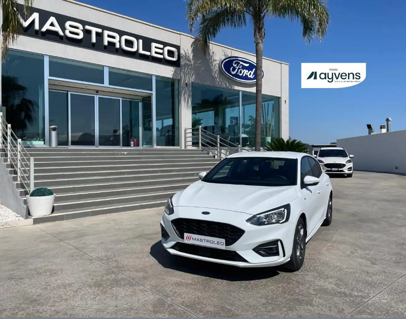 Ford Focus Focus 1.0 ecoboost h 155Cv ST-Line X ,Km Certifica Bianco - 2