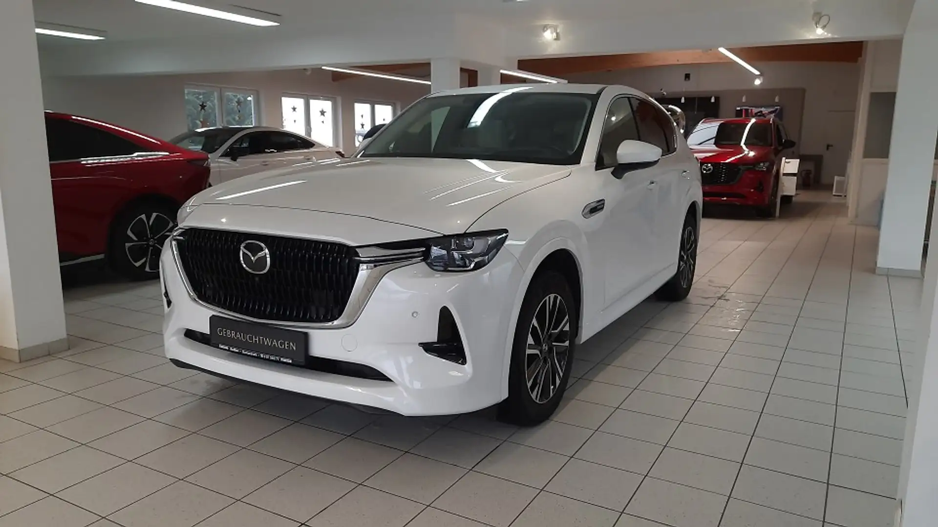 Mazda CX-60 e-SKYACTIV PHEV Takumi *GSD*AHK*DrivP*ComP*ConvP* Blanc - 2