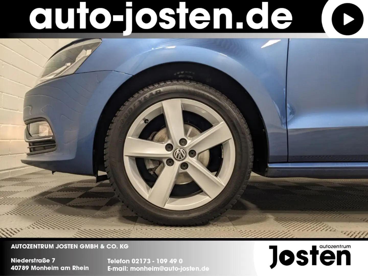Volkswagen Polo 1.2 TSI  PANO KLIMA BLUETOOTH Niebieski - 2
