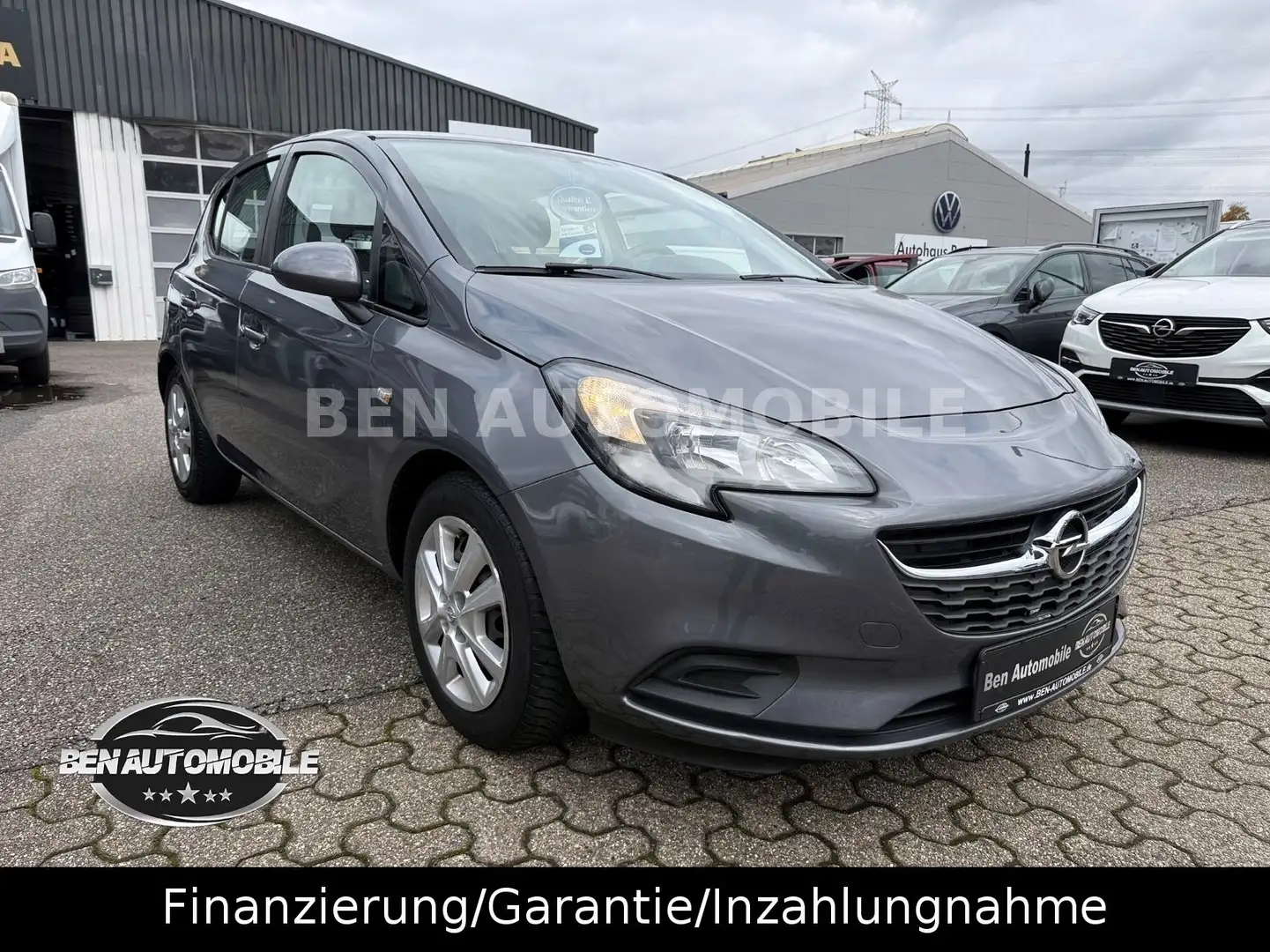 Opel Corsa E 1.2 Edition 5-Türen Klima Grau - 1