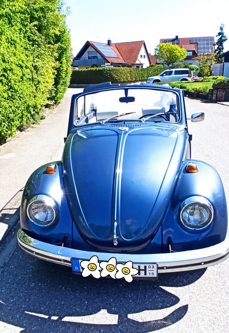 Volkswagen Käfer Cabrio Bj. 1969 Bleu - 2