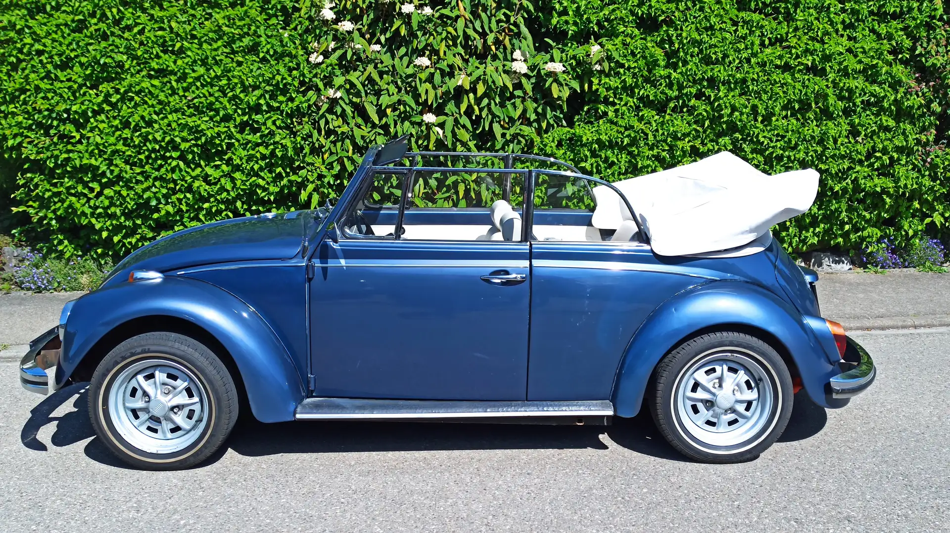 Volkswagen Käfer Cabrio Bj. 1969 Bleu - 1