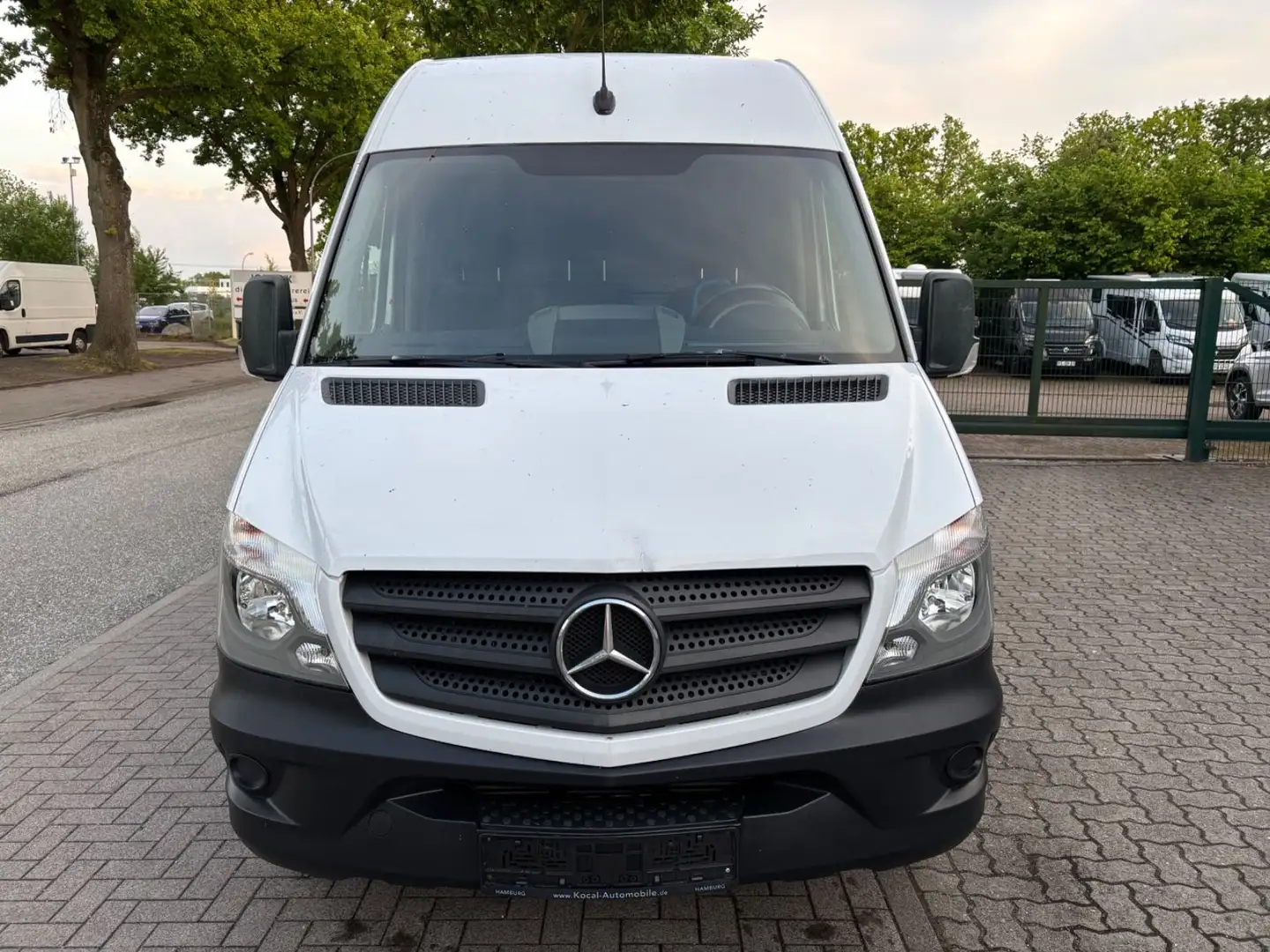 Mercedes-Benz Sprinter 316 CDi Kasten H+Lang Euro-6 1.Hd. AHK Bianco - 2