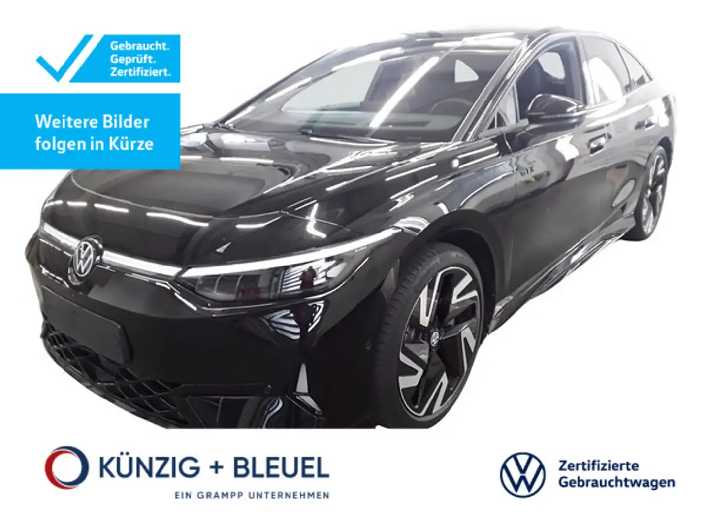 Volkswagen ID.7 GTX +WÄRMEPUMPE+AHK+KAMERA+ Černá - 1