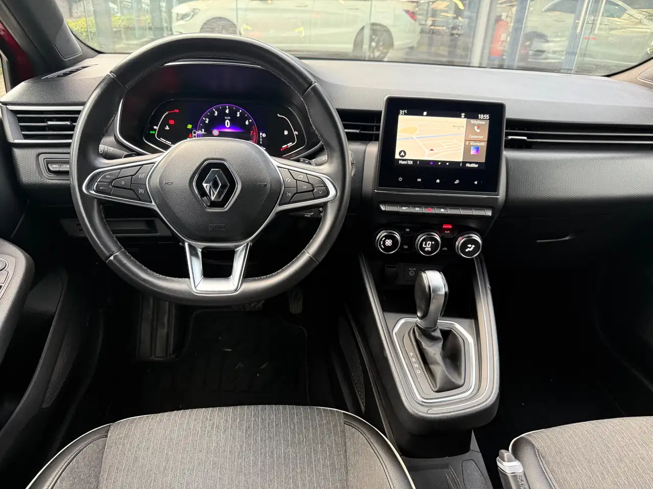 Renault Clio 1.33 TCe Intens EDC Automatique CarPlay GPS Camera Keyless&Go *12 à 36 MOIS GARANTIE, миниатюра 13