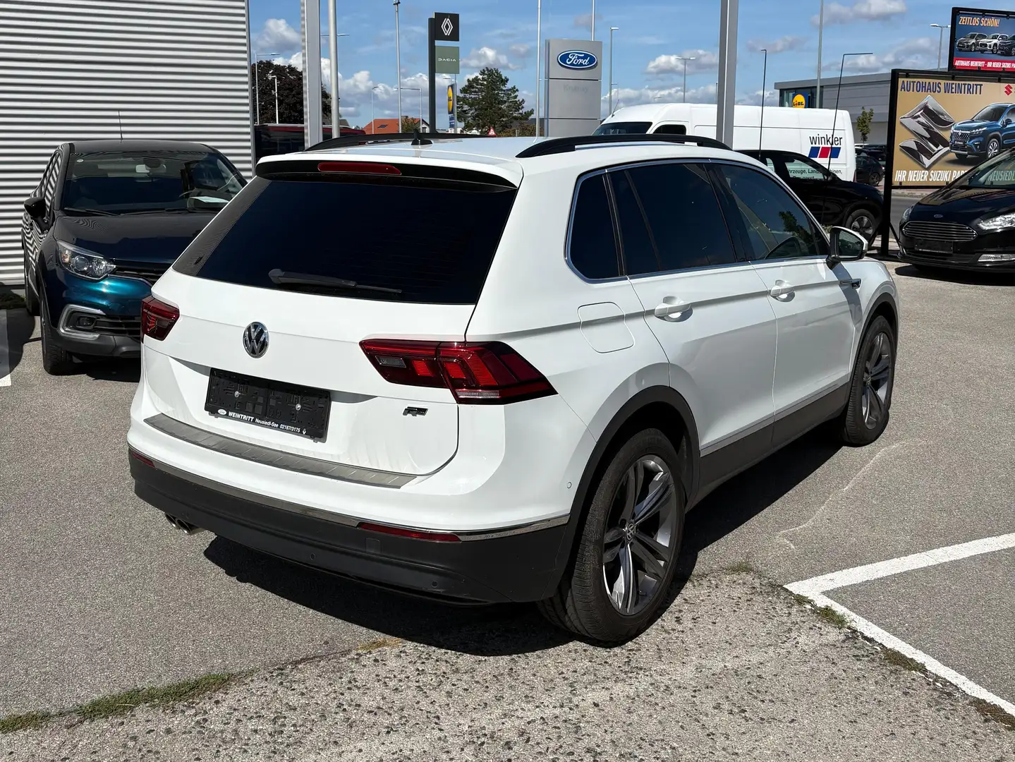 Volkswagen Tiguan R - Line Exterieur Weiß - 2