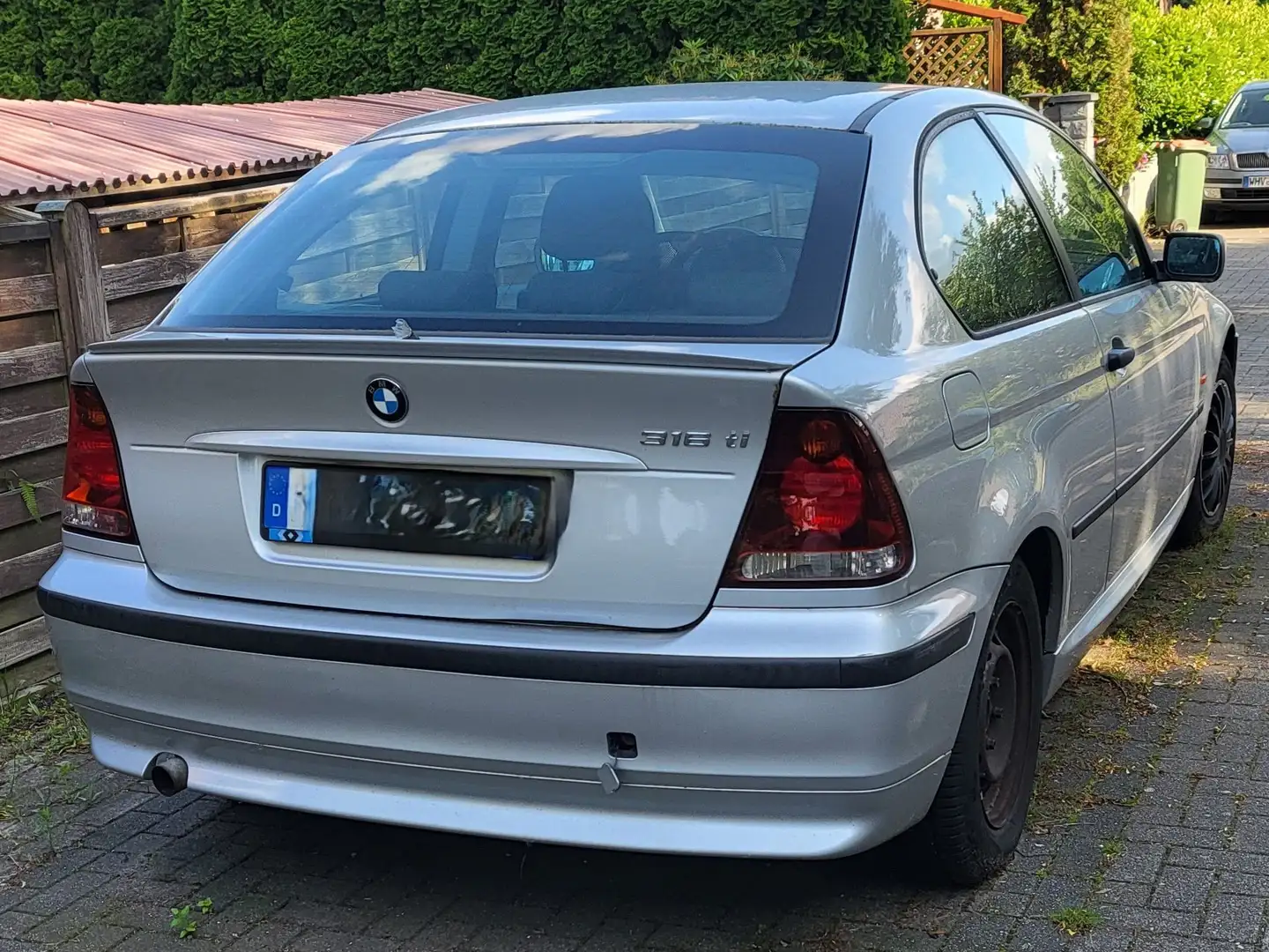 BMW 316 3er Compact 316ti compact Argent - 2