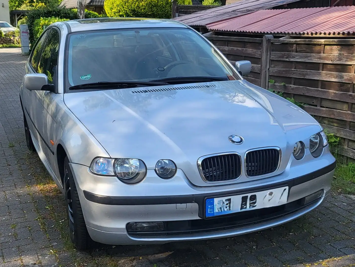BMW 316 3er Compact 316ti compact Argent - 1