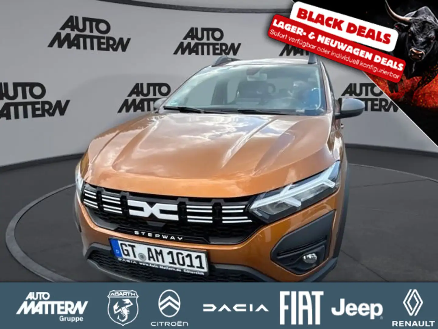 Dacia Sandero Expression LPG Klimaaut.|PDC|NAVI|Blueto Orange - 1