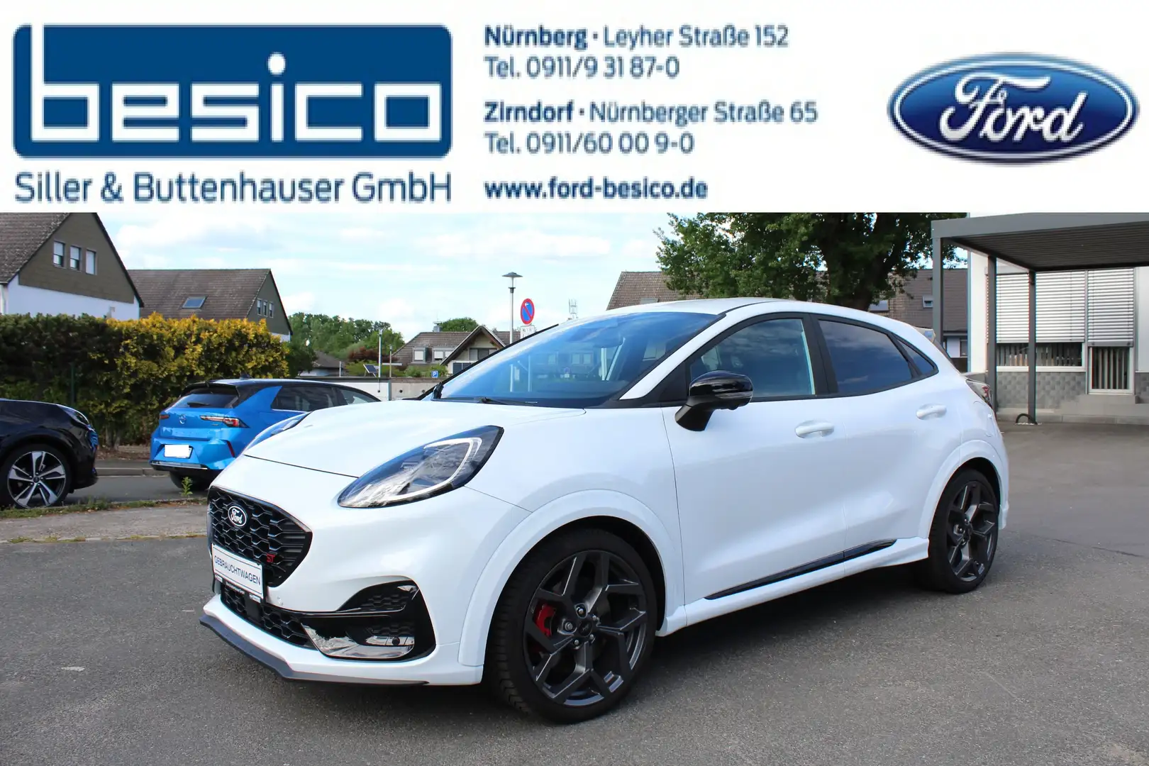 Ford Puma ST Neues Modell*Automatik*LED*ACC*B&O*Kamera*Navi Weiß - 1