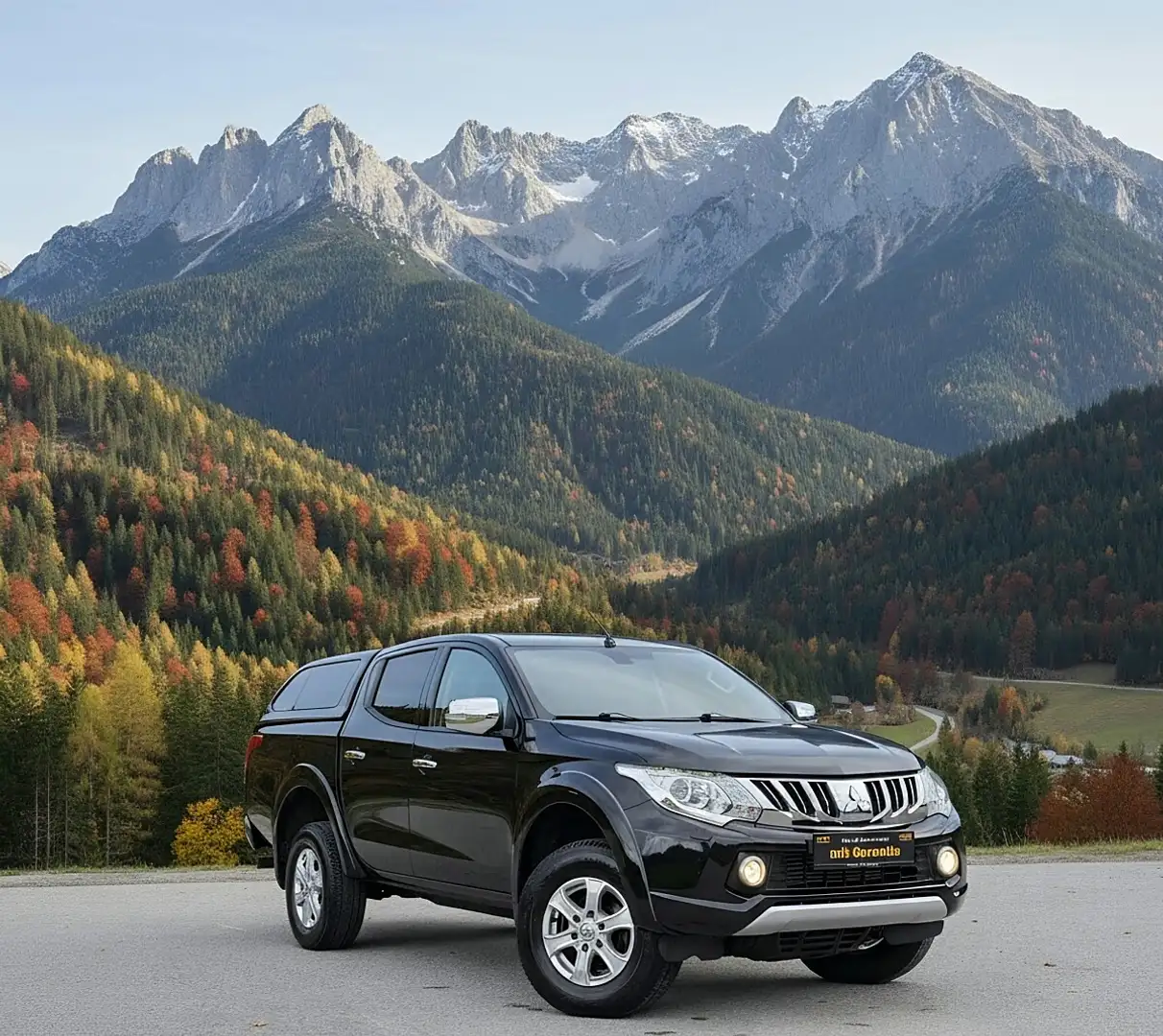 Mitsubishi L200 L 200*181PS*Automatik*Pickerl neu*Hardtop* Schwarz - 2