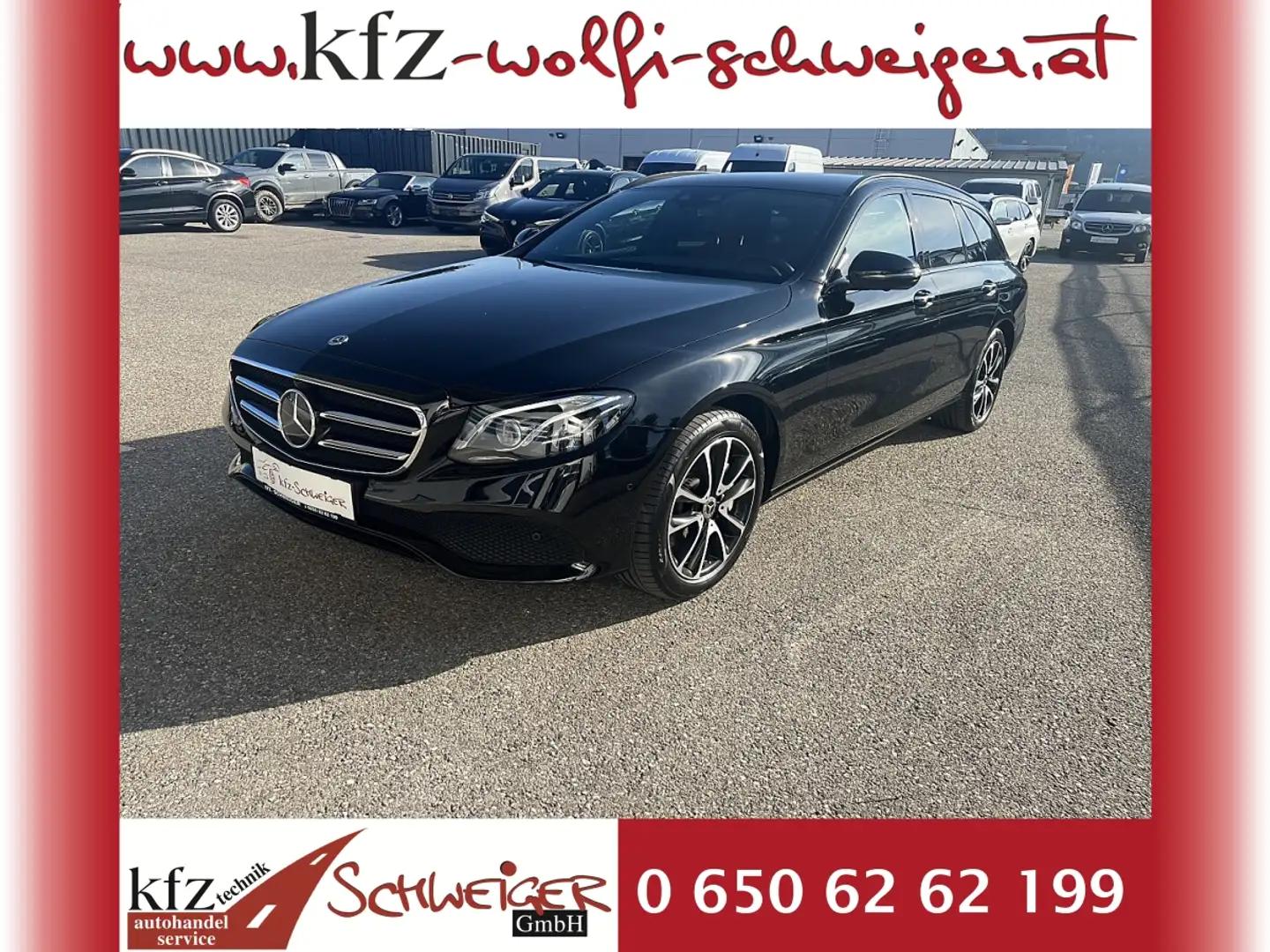 Mercedes-Benz E 350 d T Avantgarde Aut. Schwarz - 1