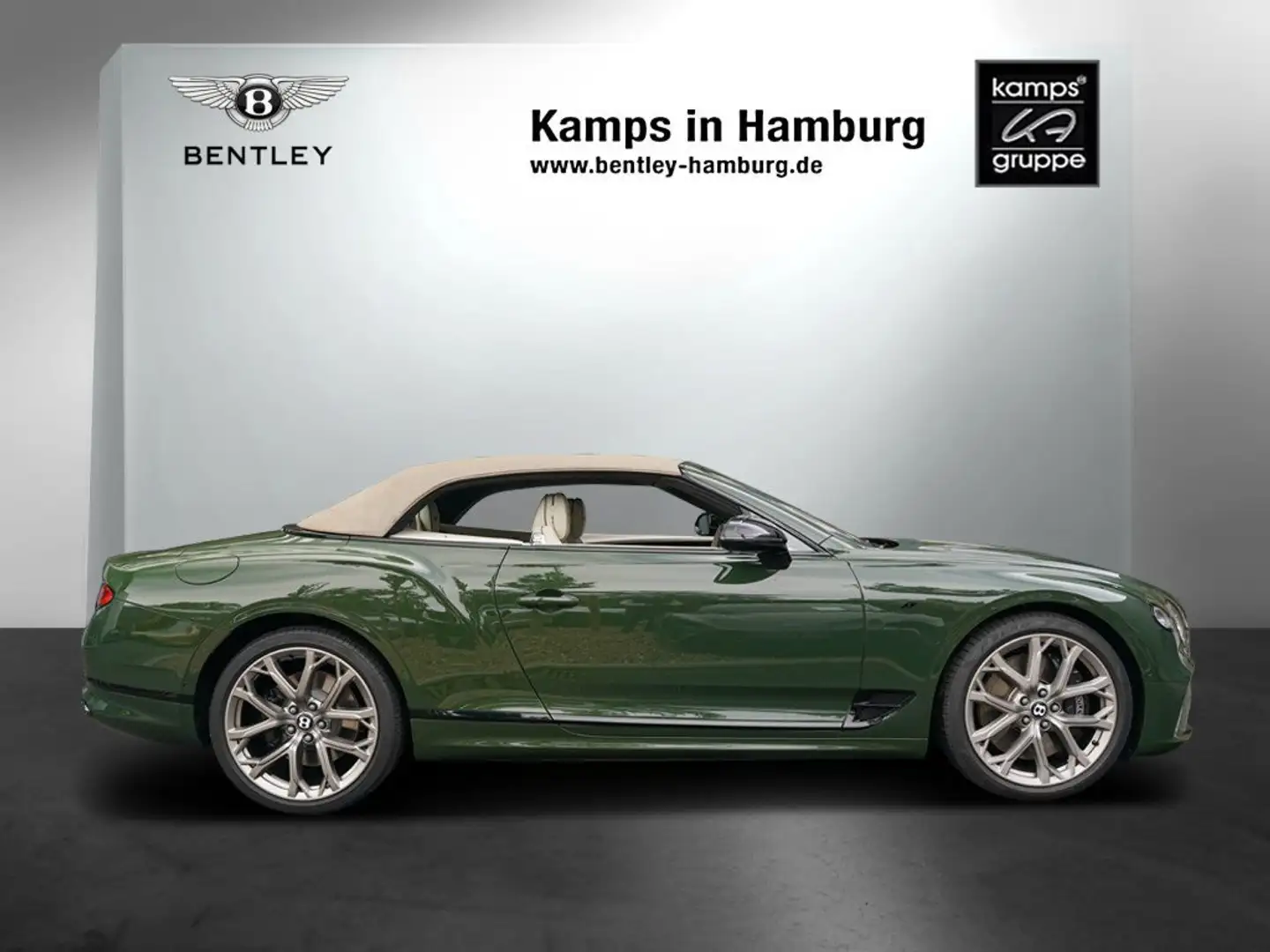 Bentley Continental GTC S V8 NP 340.000 € Grün - 2