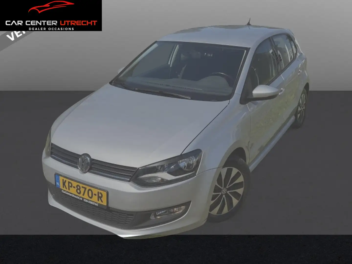 Volkswagen Polo 1.0 BlueMotion | zuinig | navi | airco | 5 deurs | Grijs - 1