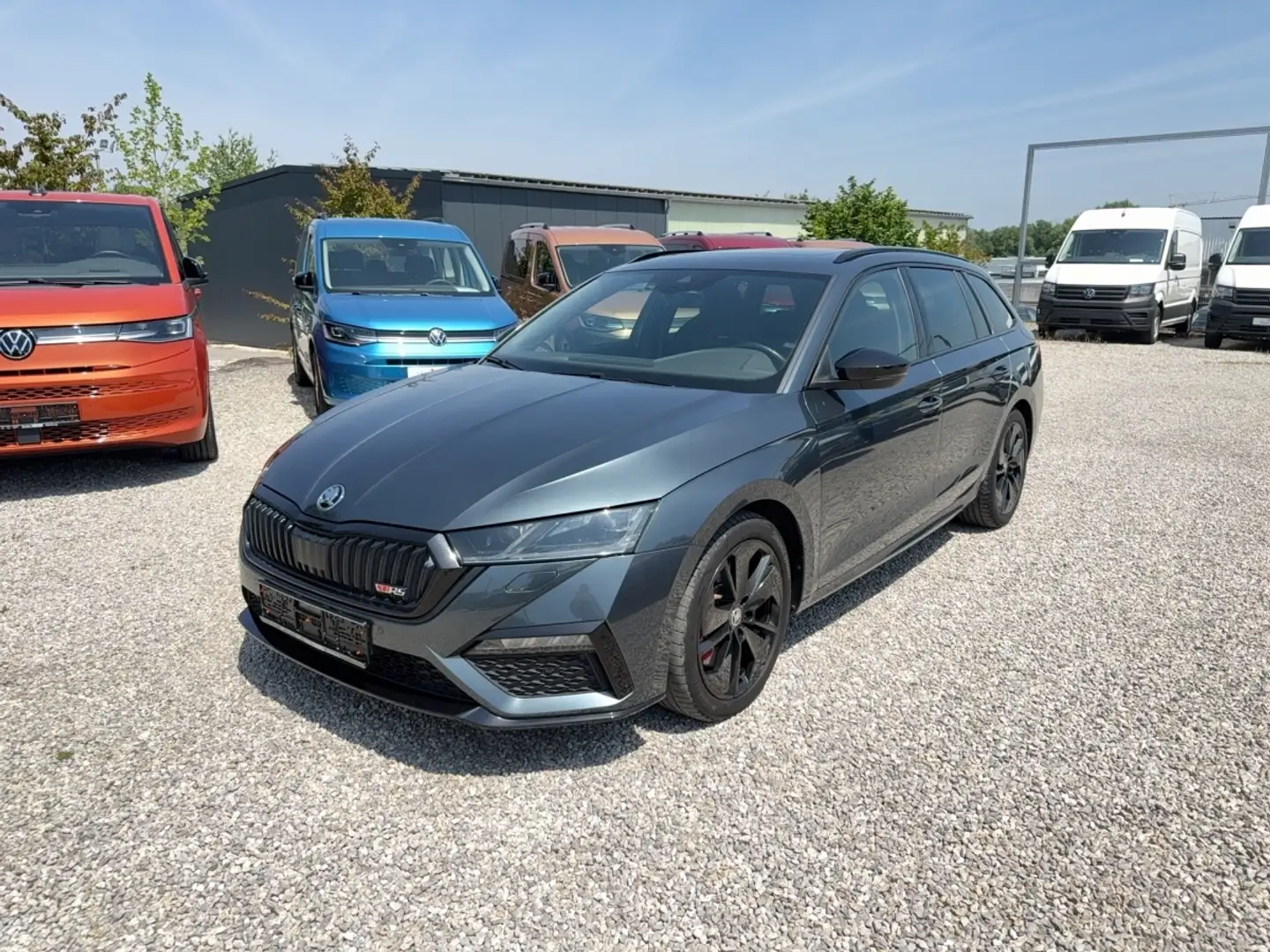 Skoda Octavia RS Combi TSi DSG Panorama-Schiebedach Grau - 2