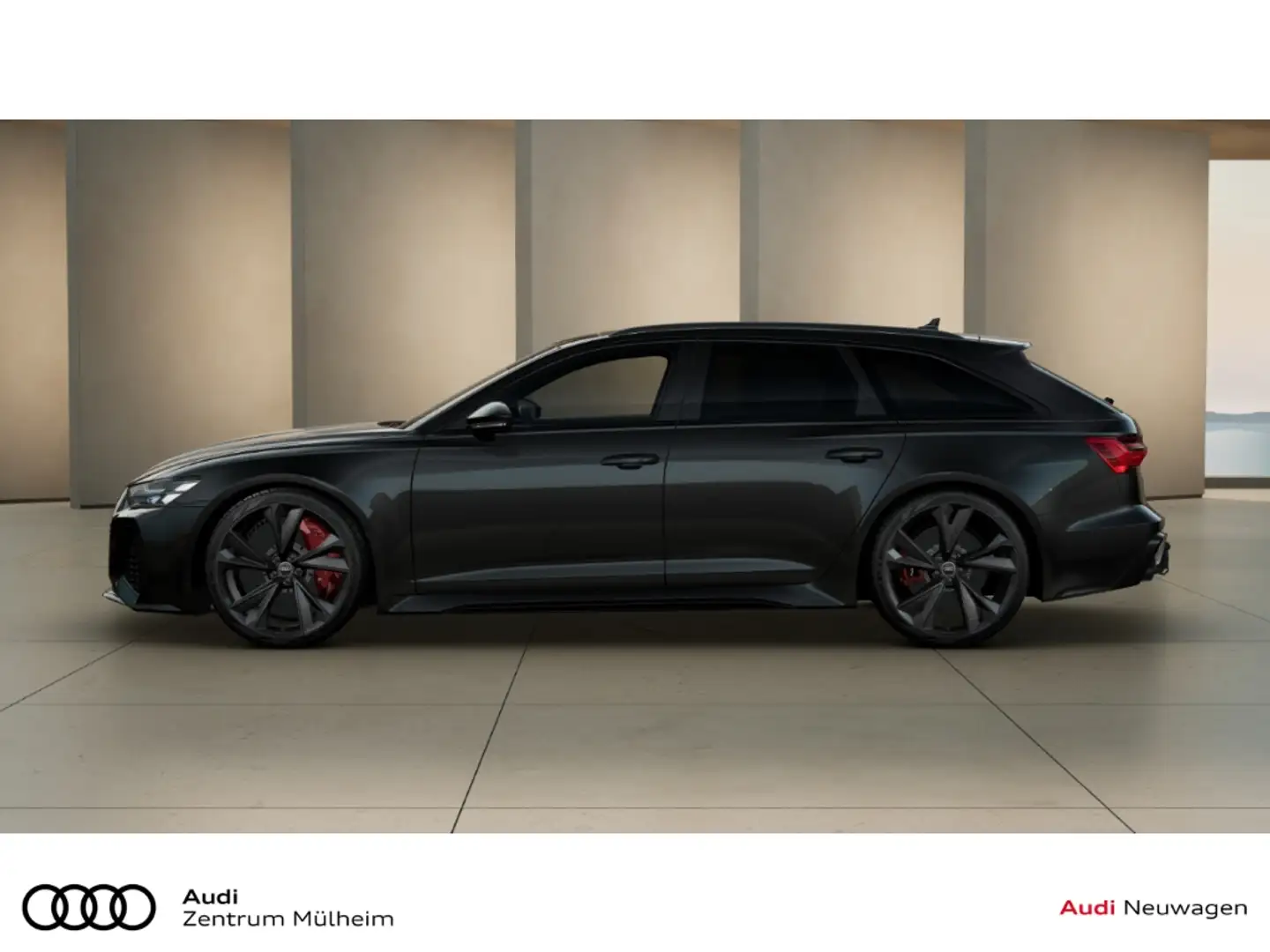 Audi RS6 Avant 4.0 TFSI quattro performance Schwarz - 2