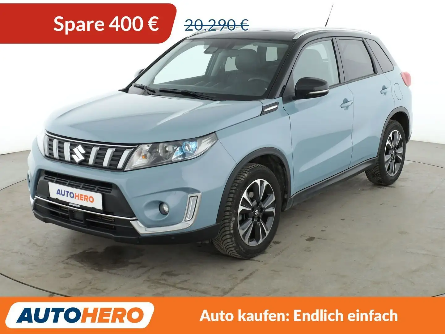 Suzuki Vitara 1.4 S 4x4 Aut*NAVI*ACC*CAM*PDC*SHZ*AHK* Bleu - 1