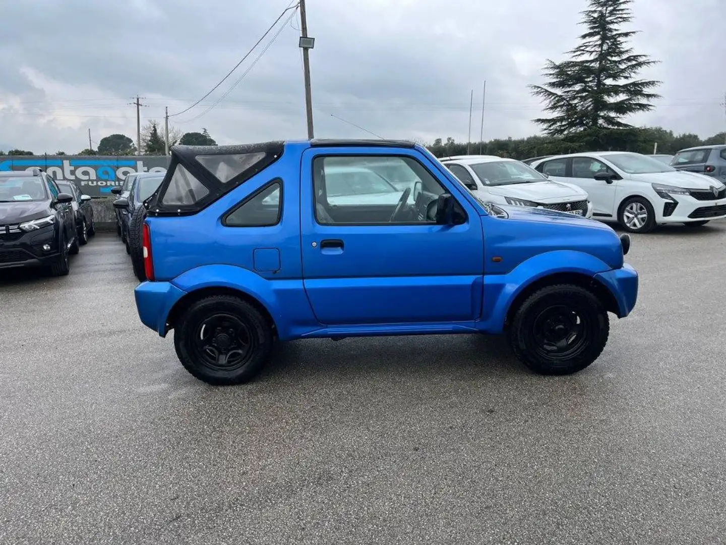Suzuki Jimny 1.3i 16V cat Cabrio 4WD JLX Bleu - 2