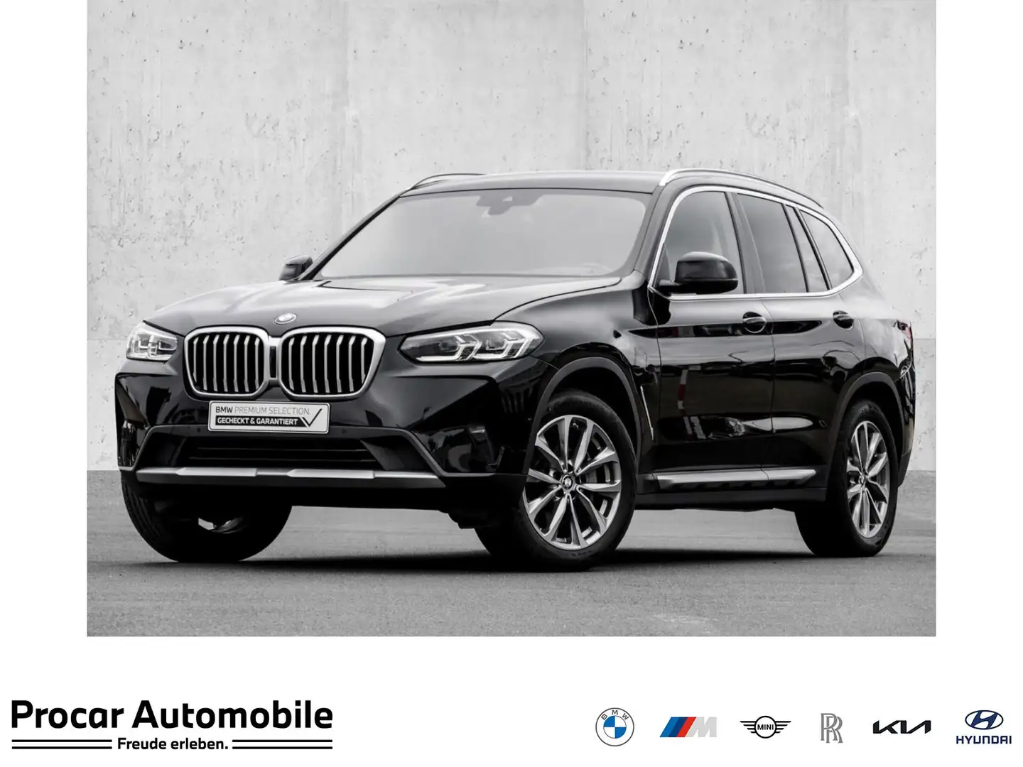BMW X3 xDrive30i ADAPT.LED+HiFi+DA+PA+SHZ+19" Noir - 1