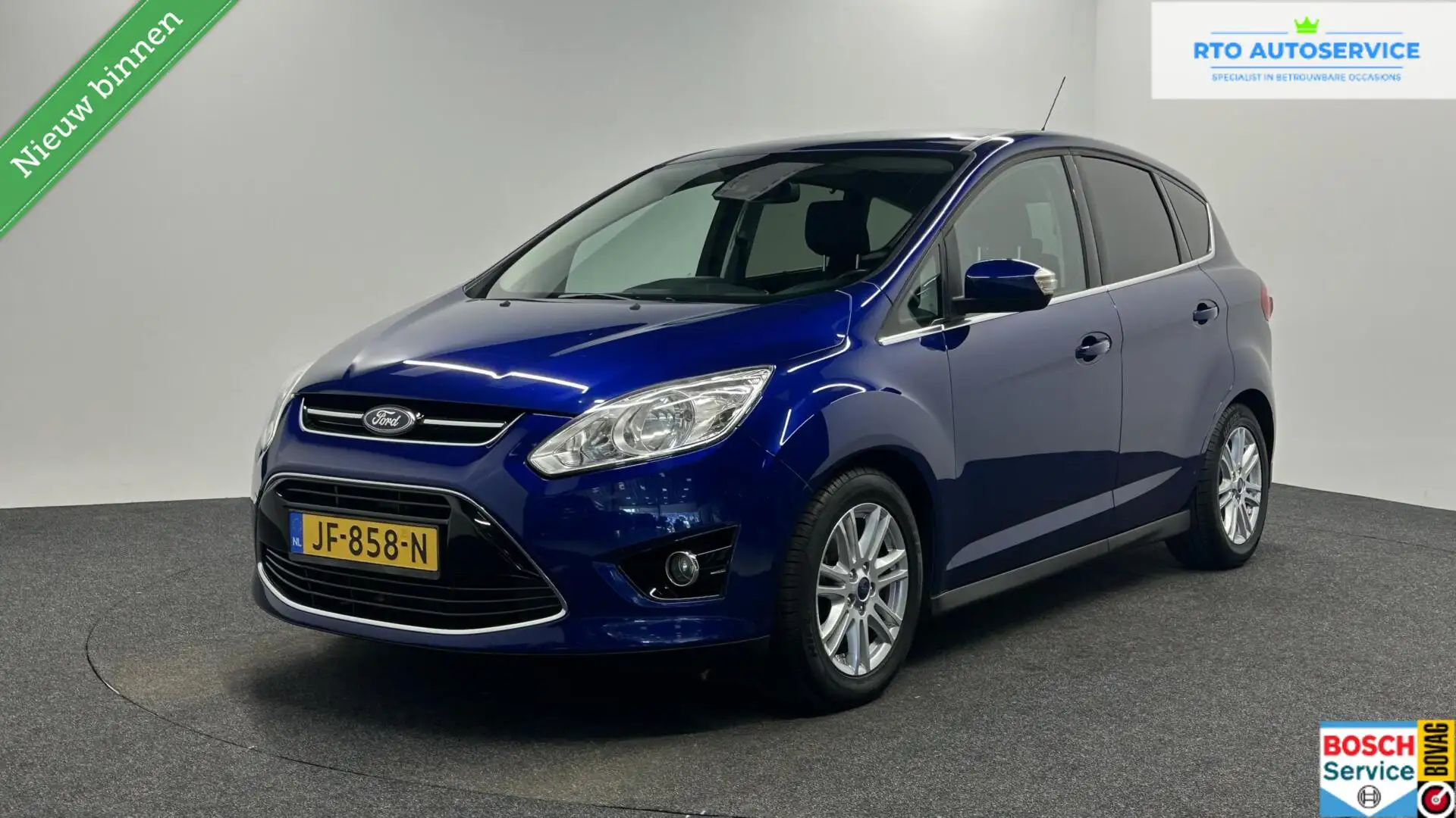 Ford C-Max 1.0 Edition Plus NAVI CRUISE TREKHAAK LM ECC. Azul - 1