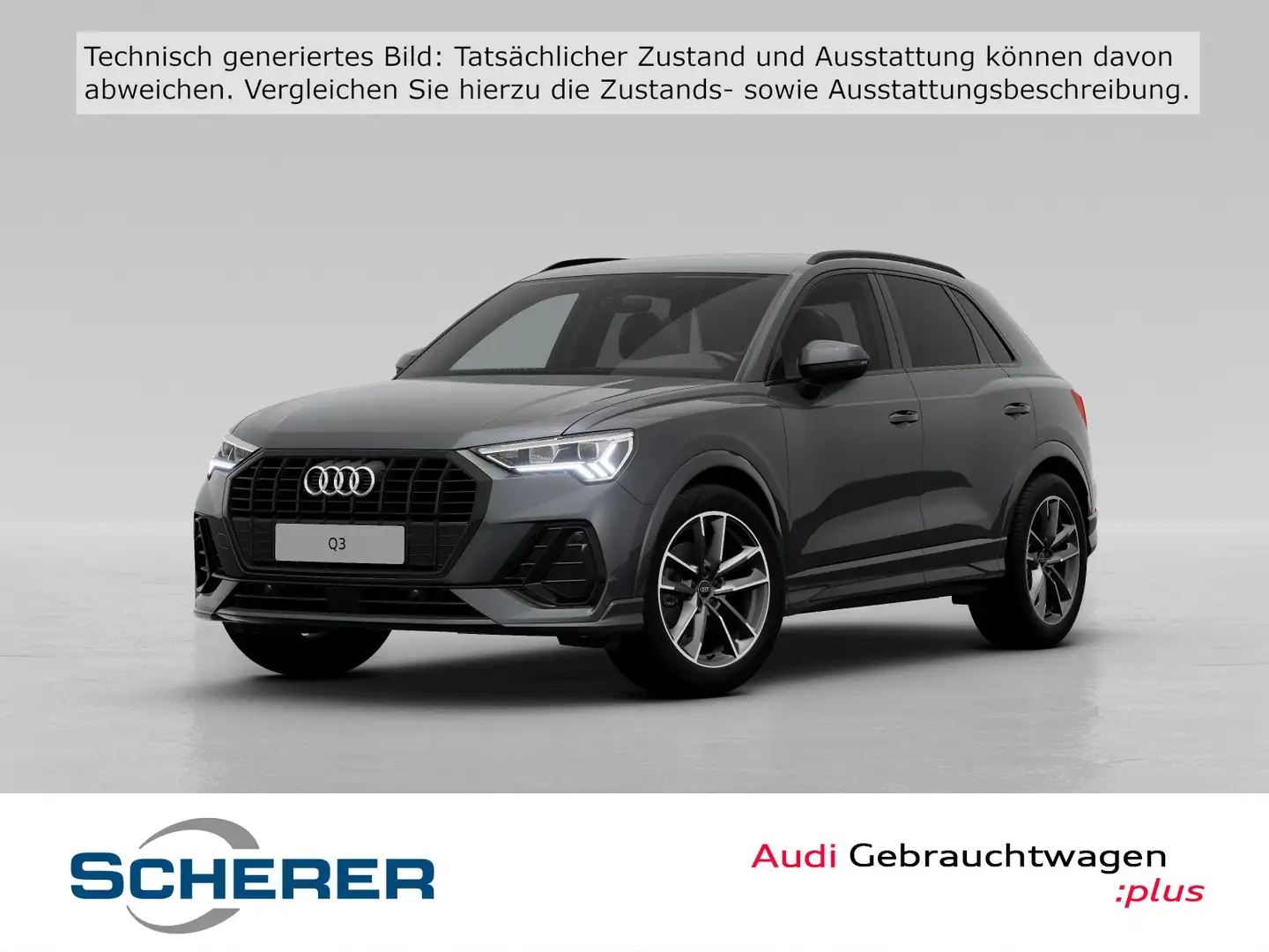 Audi Q3 . Gris - 1