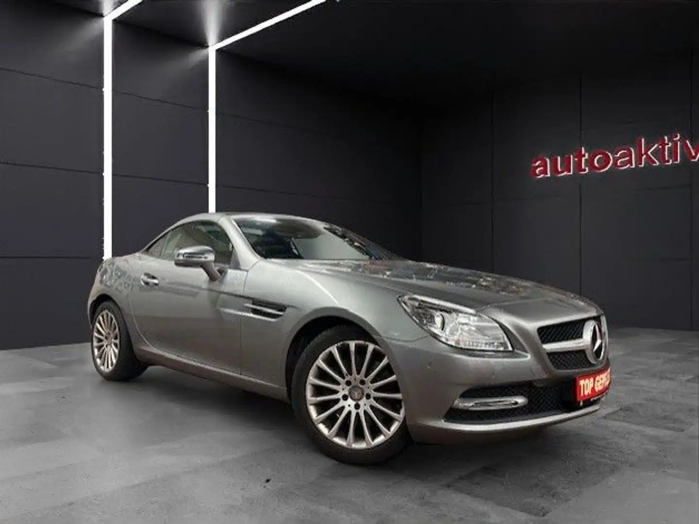 Mercedes-Benz SLK 250 SLK Roadster SLK 250 CDI BE/Voll Leder/Airscarf Silber - 1