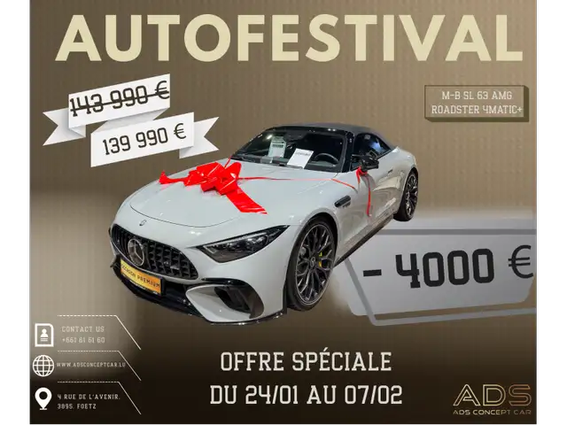 Mercedes-Benz SL 63 AMG SL Roadster AMG 63 4MATIC+