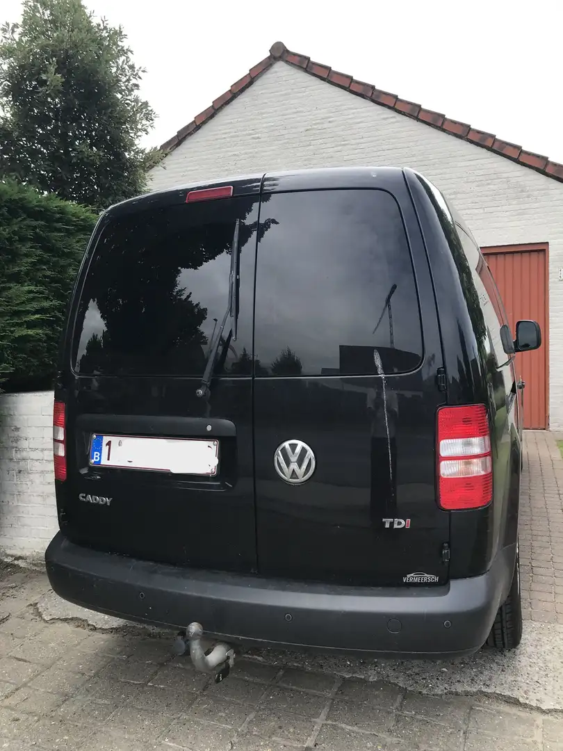 Volkswagen Caddy Caddy 1.6 TDI Maxi Zwart - 1