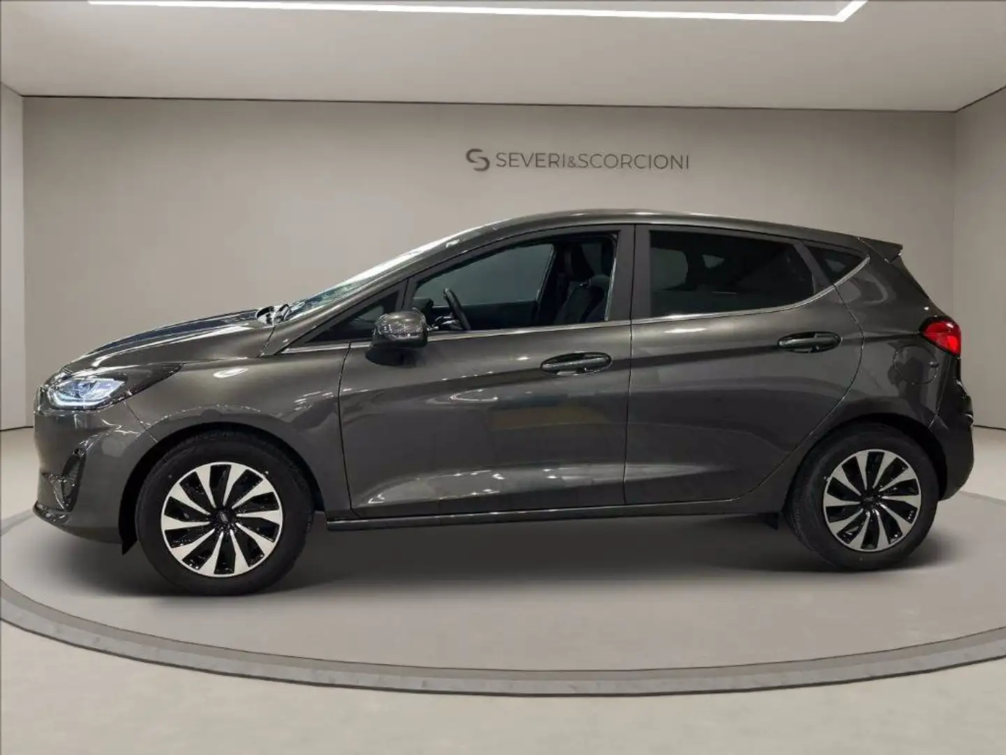 Ford Fiesta 5p 1.0 ecoboost h Titanium 125cv Grijs - 2