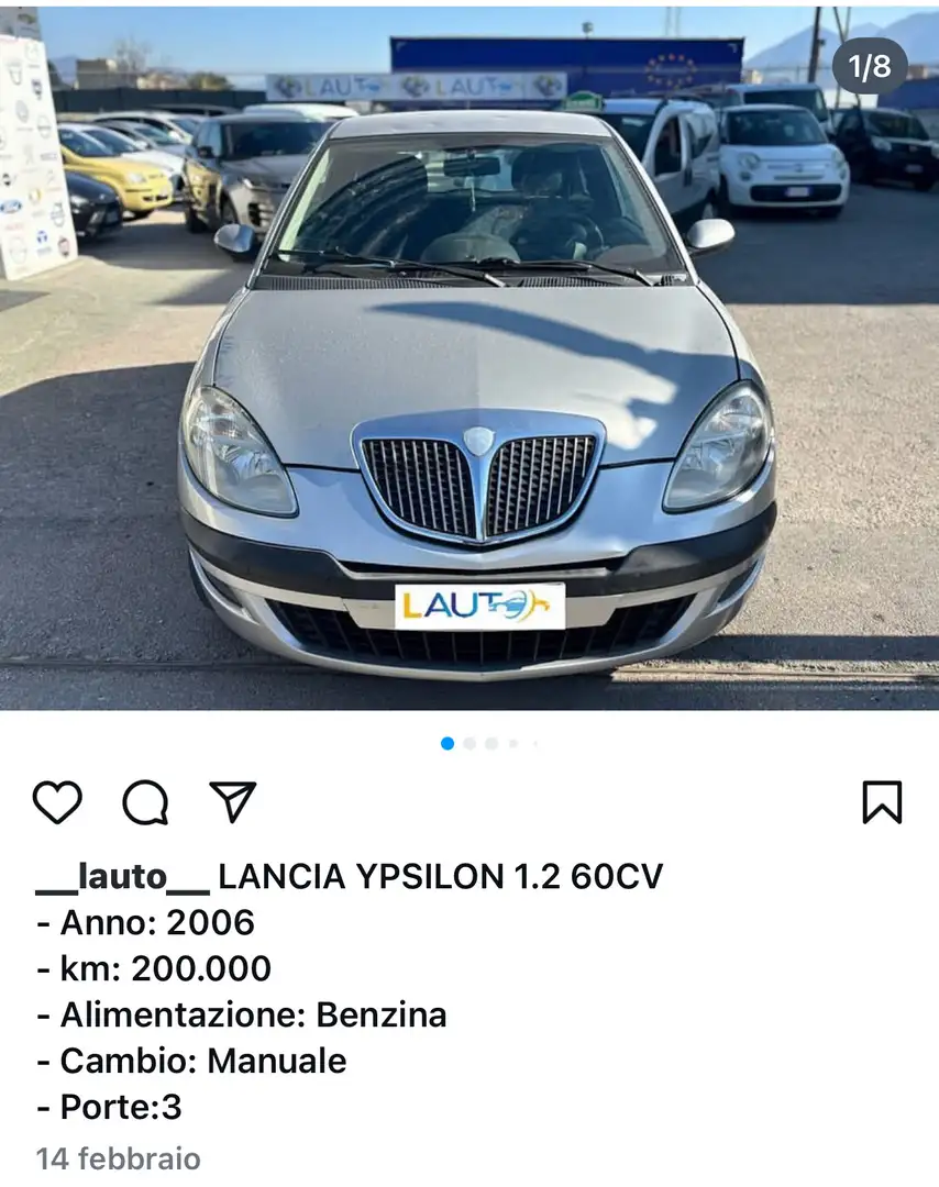 Lancia Ypsilon 1.2 8v - 1