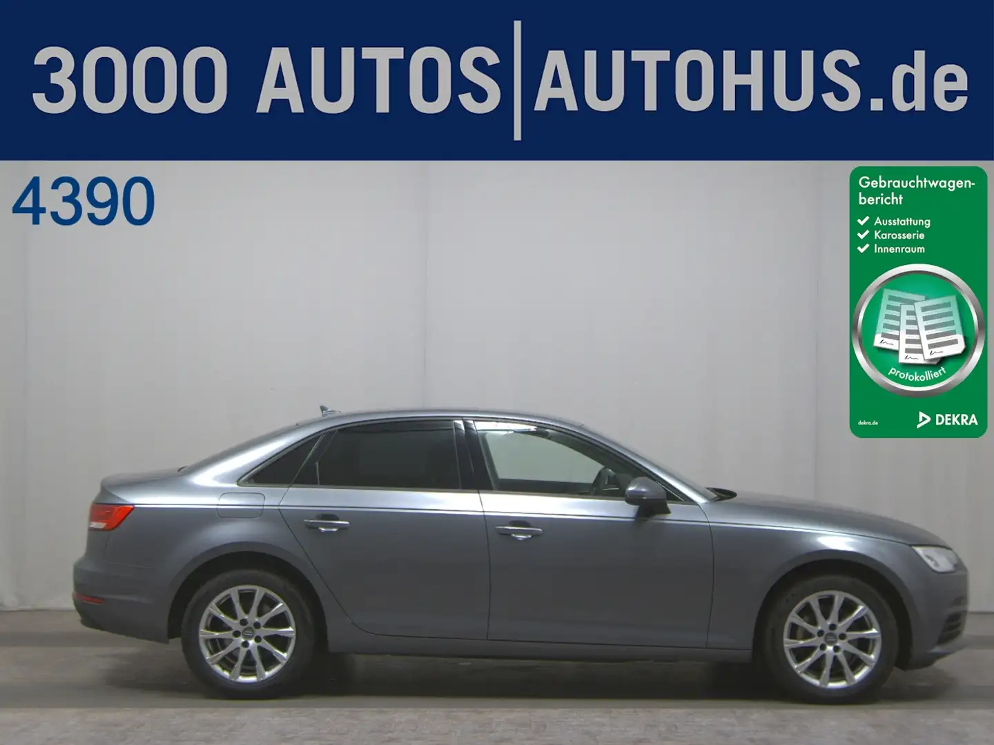 Audi A4 2.0 TDI Navi Xenon Sound Ahk Grau - 1