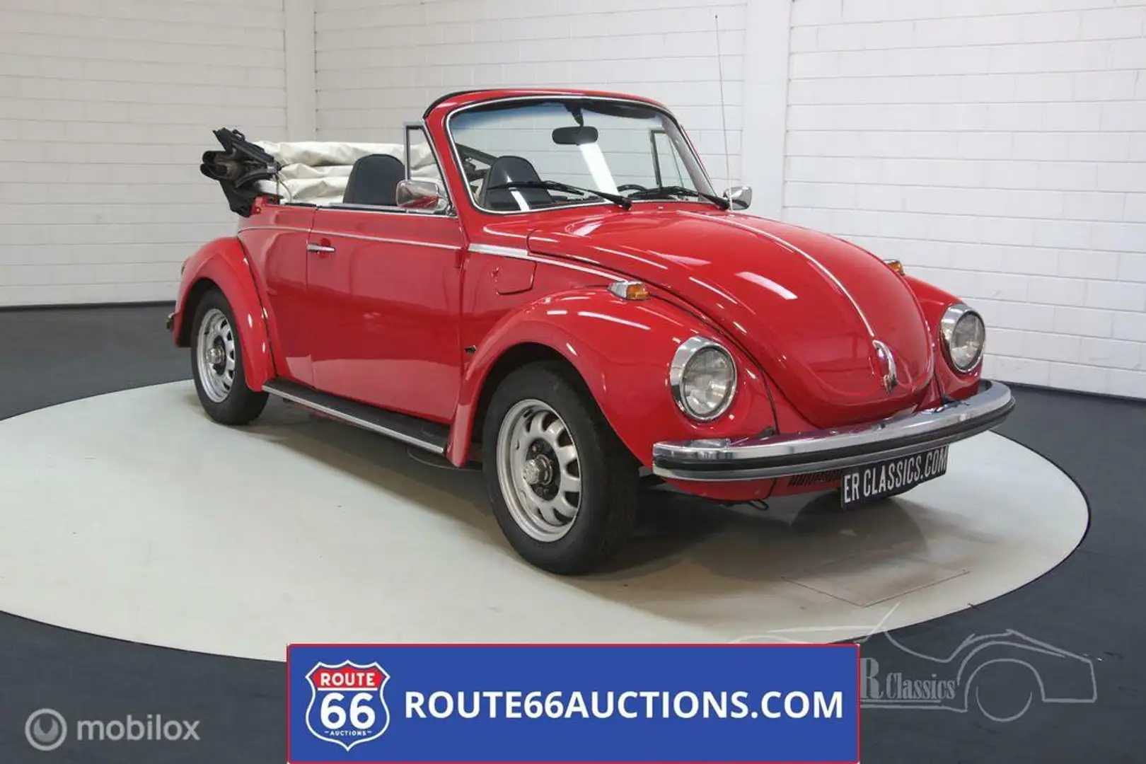 Volkswagen Beetle Cabriolet 1972 | Route 66 auctions Rot - 1