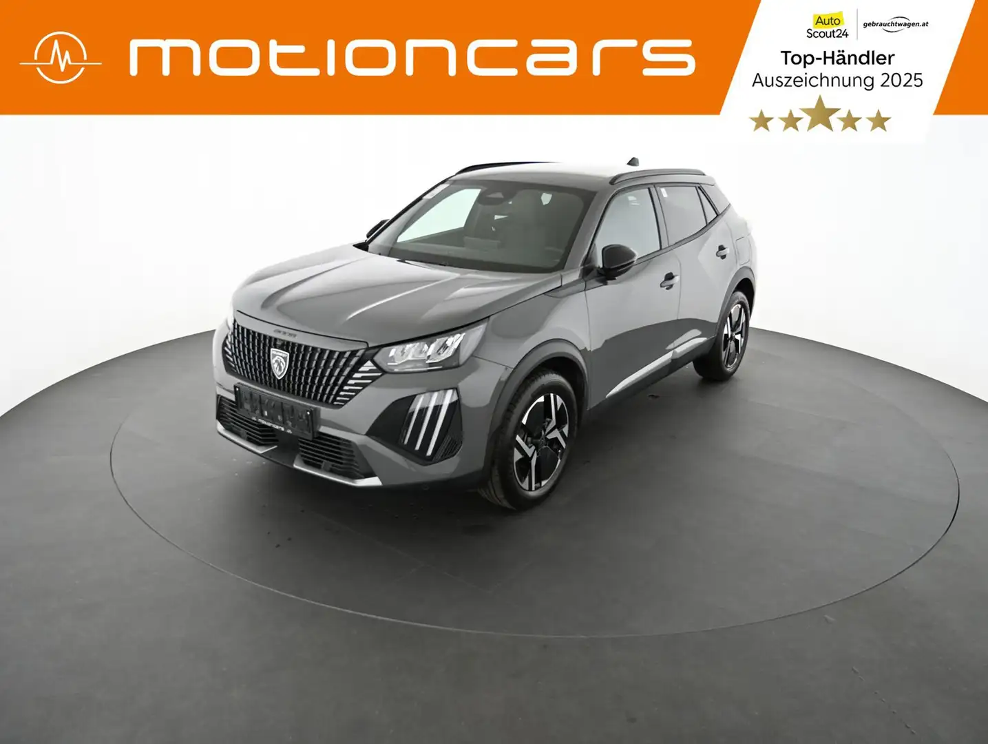 Peugeot 2008 1.2 PureTech 130 Allure Pickerl NEU Grau - 1