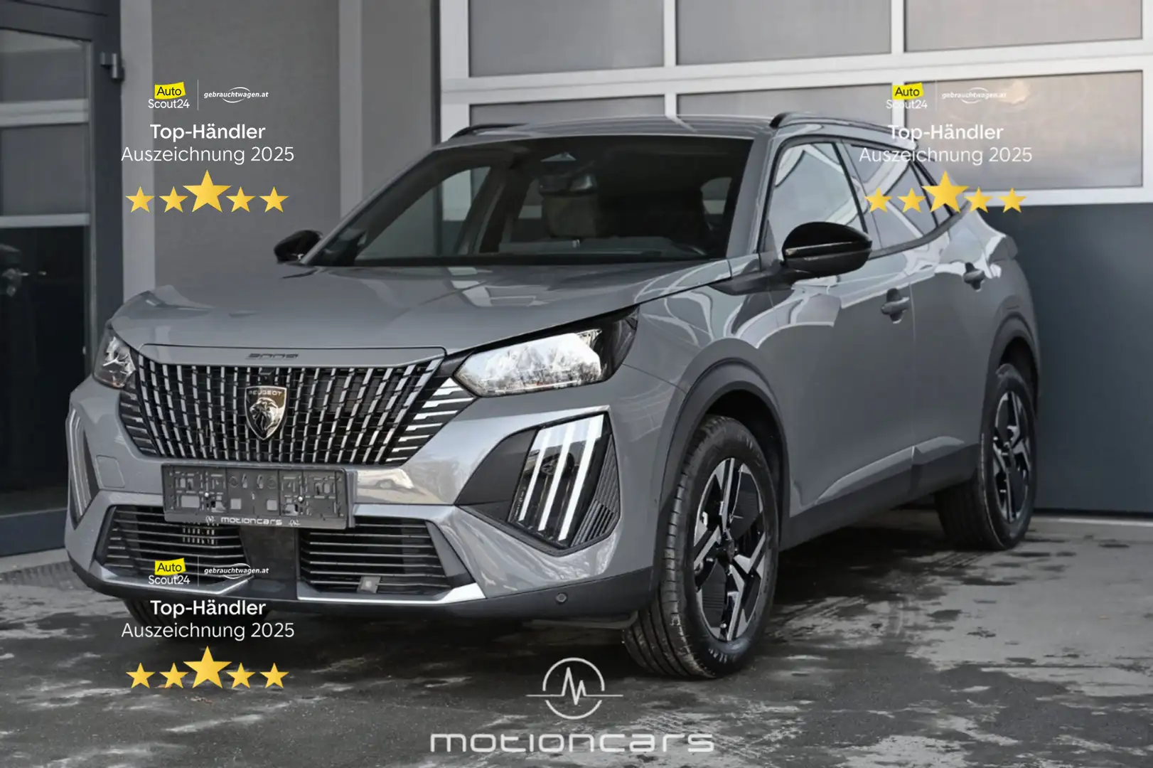 Peugeot 2008 1.2 PureTech 130 Allure Pickerl NEU Grau - 1