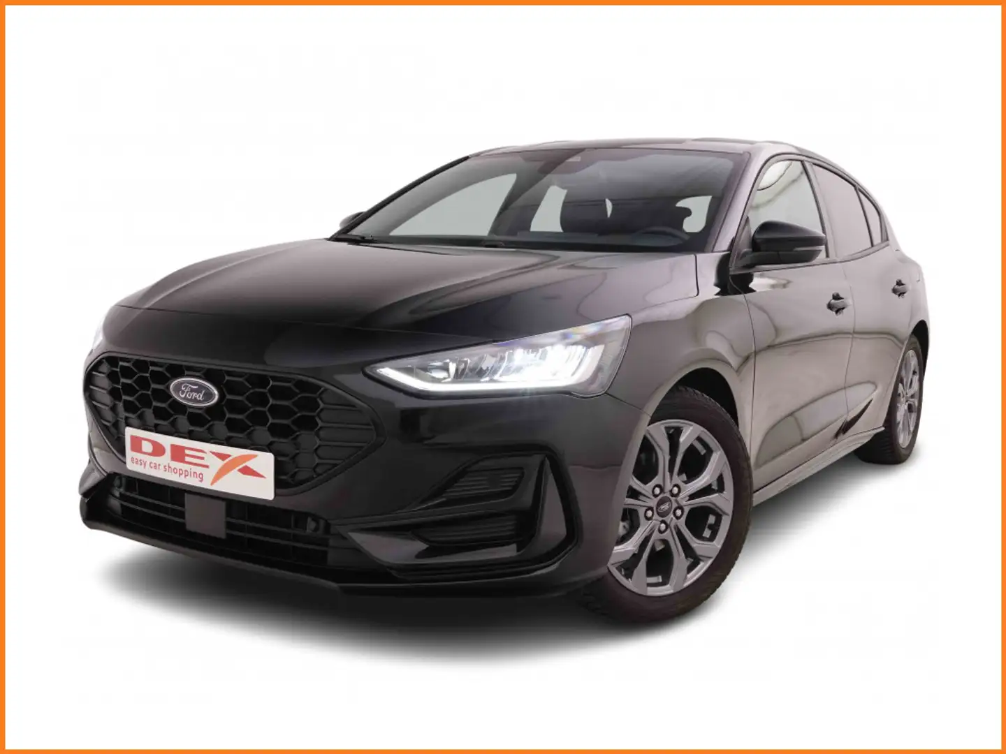 Ford Focus 1.0 EcoBoost MHEV 125 Automaat ST Line + GPS + Win Negru - 1