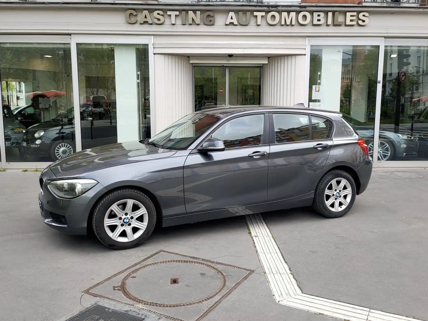 BMW 116 116D 116CH BUSINESS 5P Gris - 2