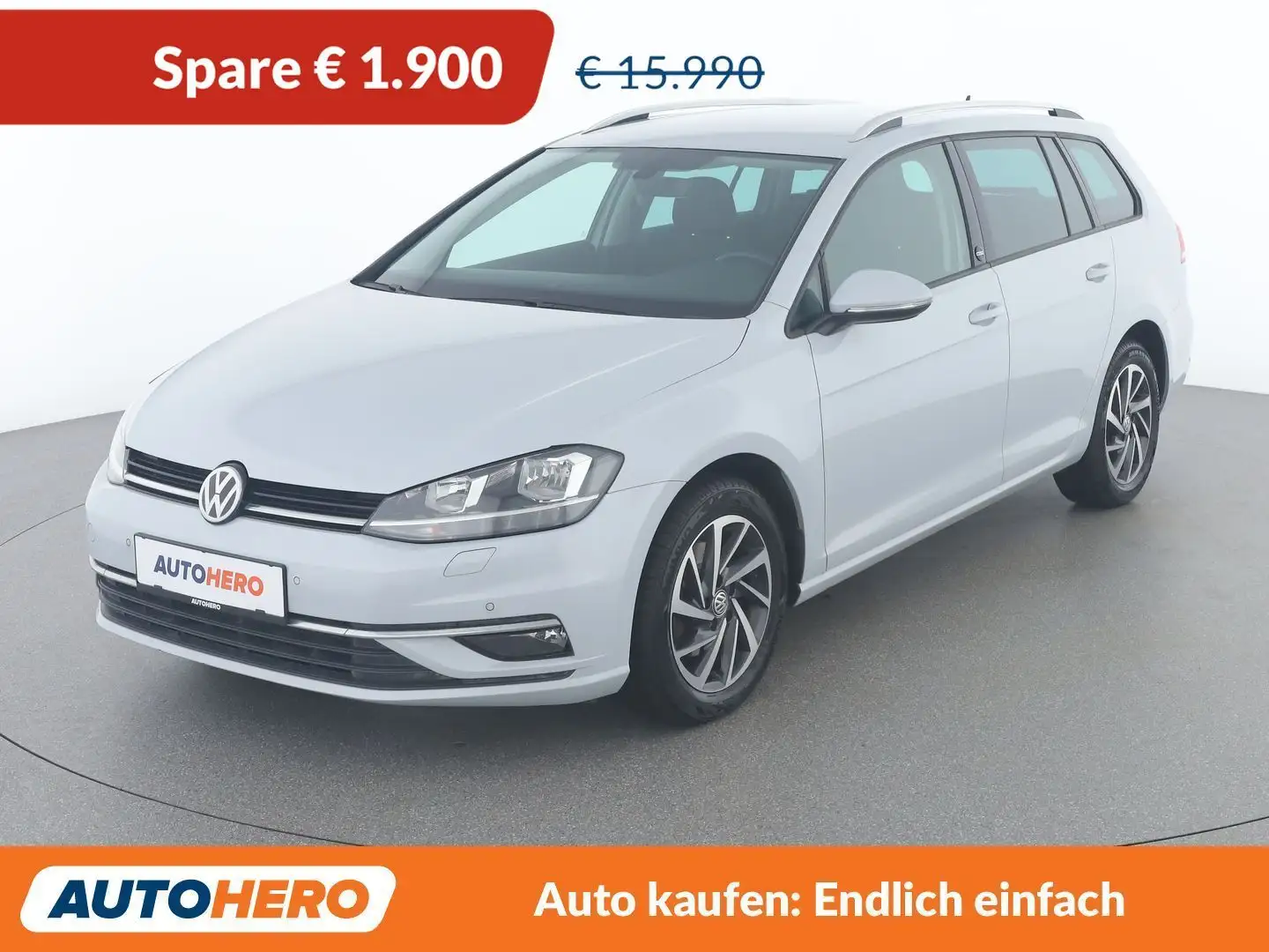 Volkswagen Golf 2.0 TDI Sound Weiß - 1