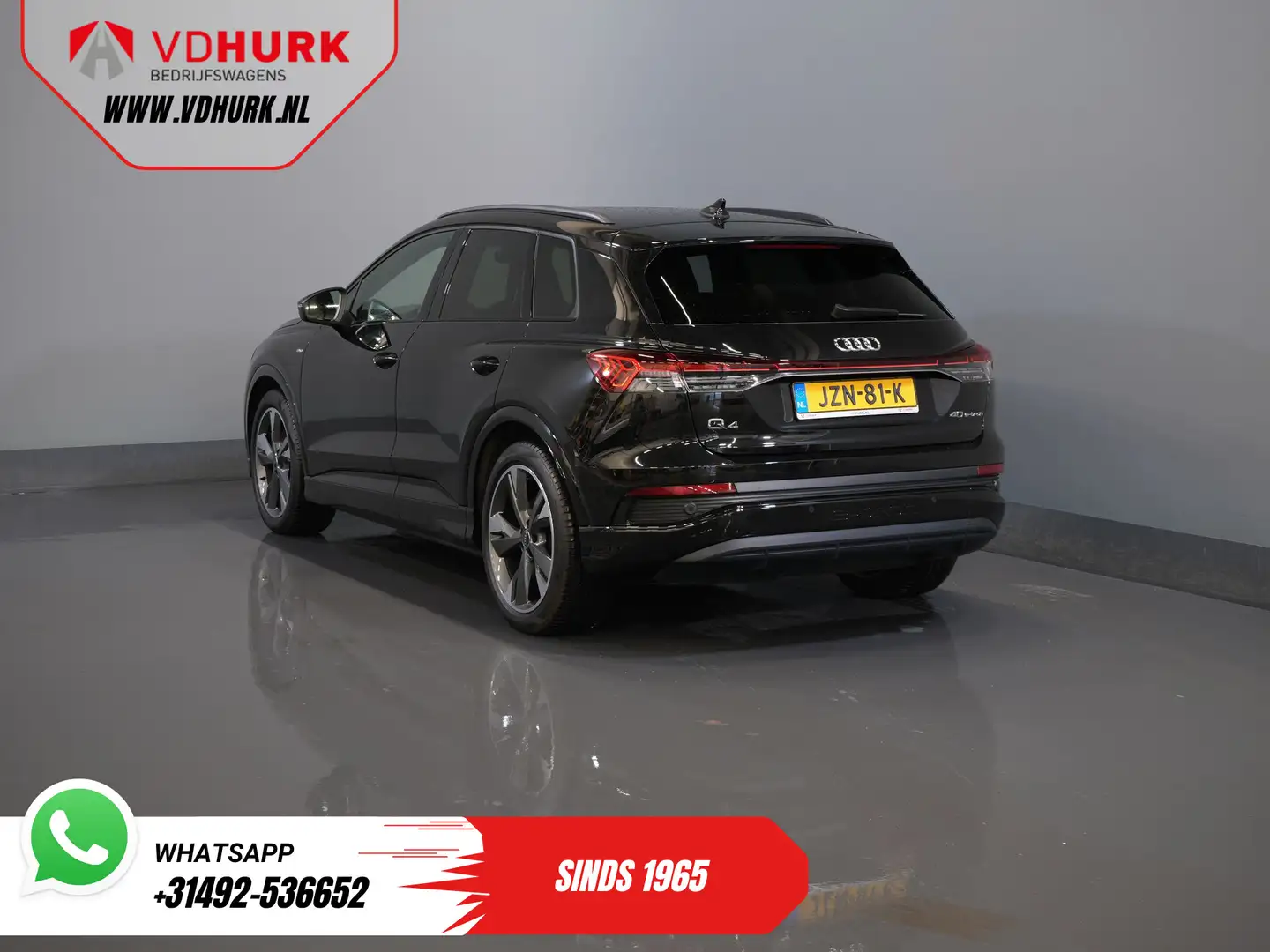 Audi Q4 e-tron 40 77kWh 523 km WLTP S-Line/ Pano/ Keyless/ Virtua Schwarz - 2