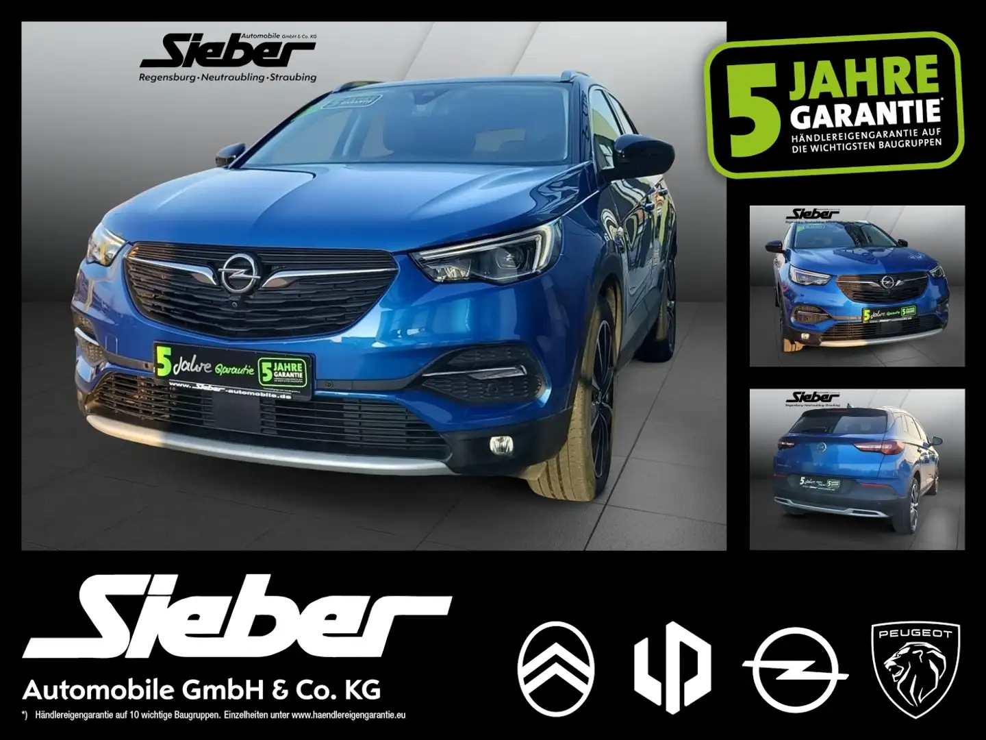 Opel Grandland X 1.5 D Ultimate *Navi*Sitzheizung* Blauw - 1