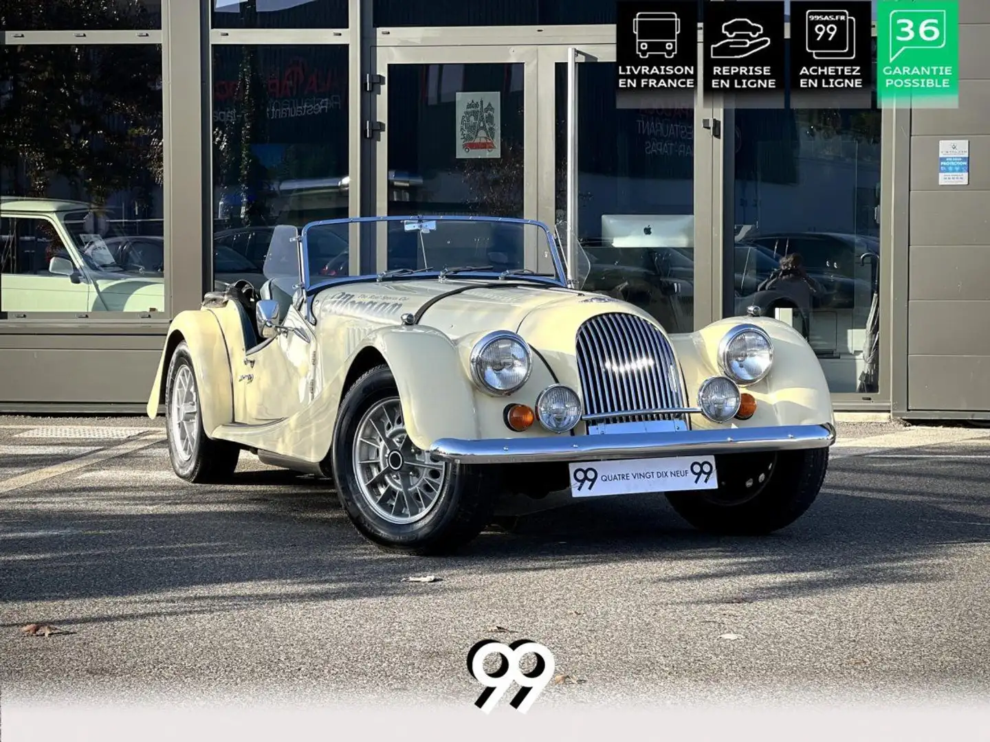 Morgan Plus 8 P.i. LIVRAISON REPRISE LOA CREDIT Beige - 1