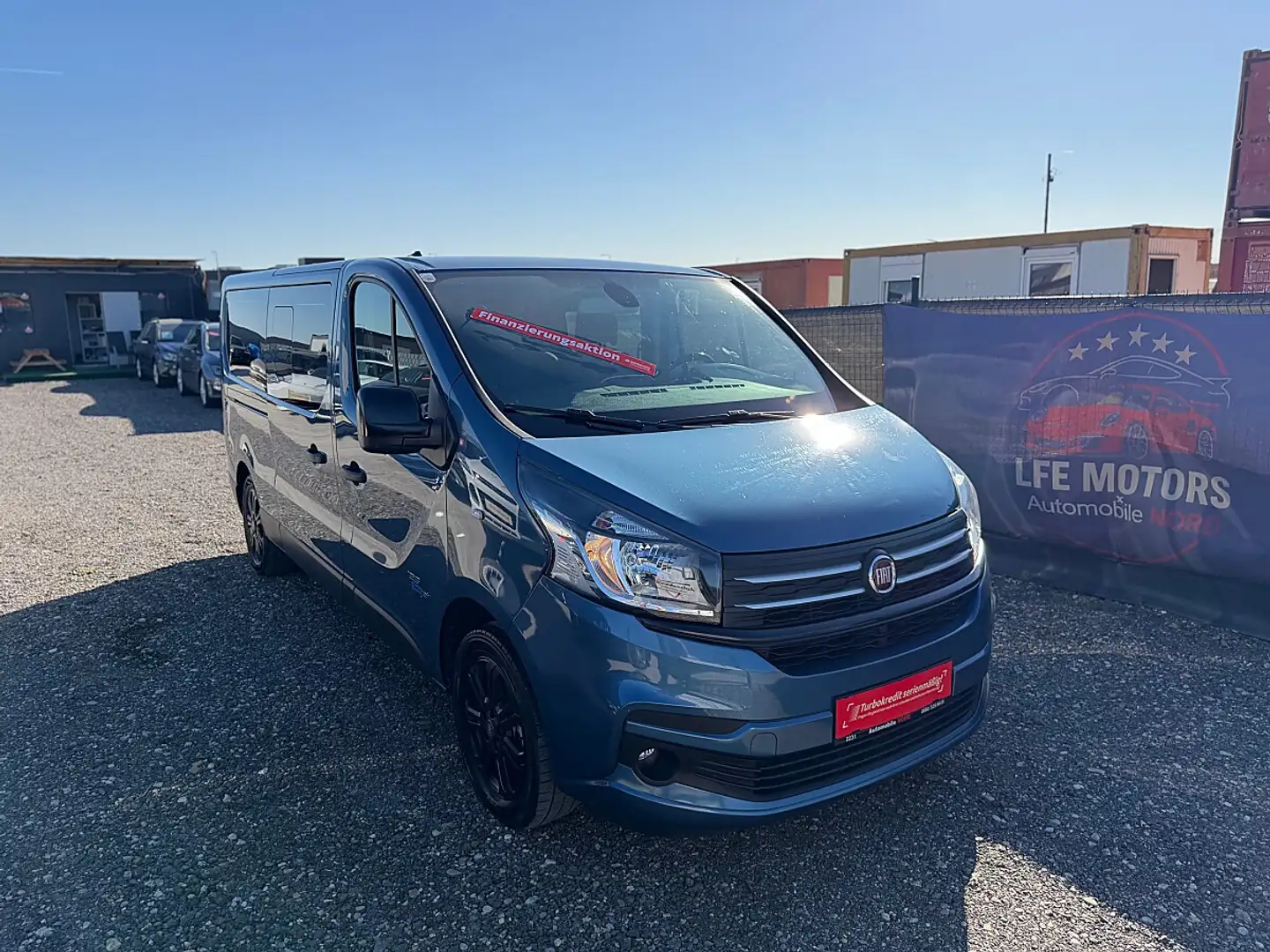 Fiat Talento L2H1 Panorama 1,6 EcoJet 125 - LANG - zwei Schi... Blau - 2