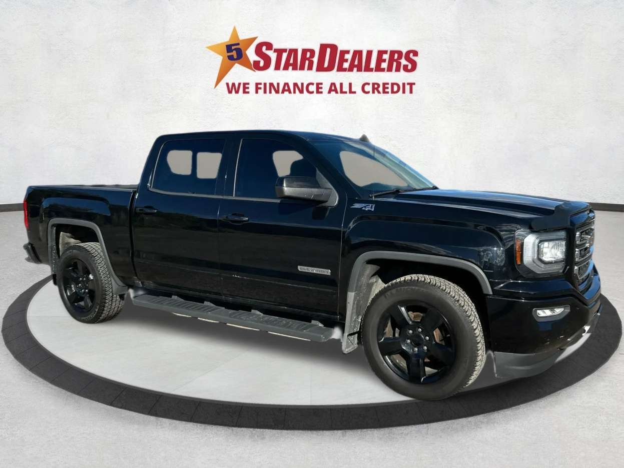 Black 2017 GMC Sierra 1500 Pickup Truck Four-Wheel Drive 6-Speed Automatic