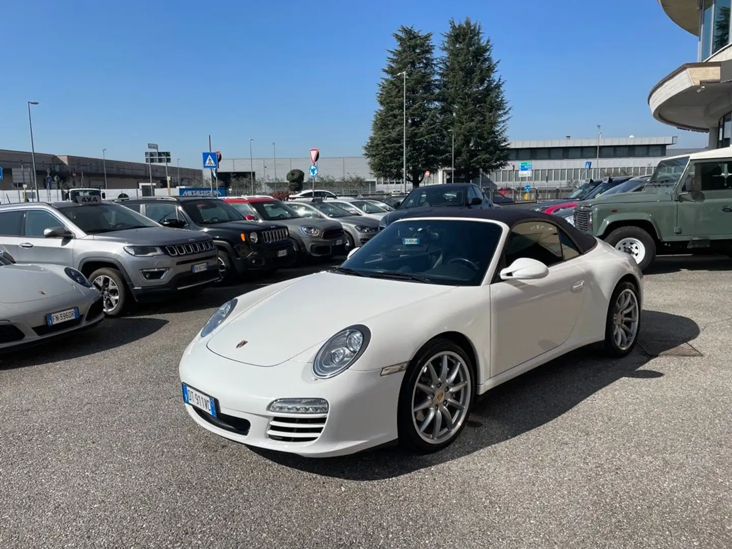 Porsche 997 911 Cabrio 3.6 Carrera 4 PDK 345HP SCARICHI SPORT Blanc - 1